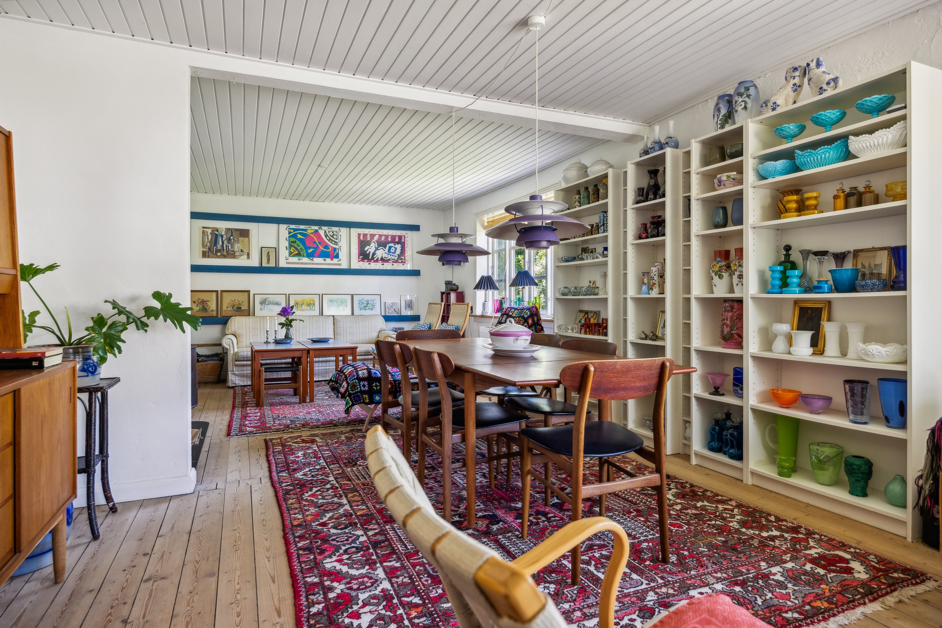 Fremhævet stue billede i fuldskærmstilstand. Billede af Krobakken 7, 9460 Brovst