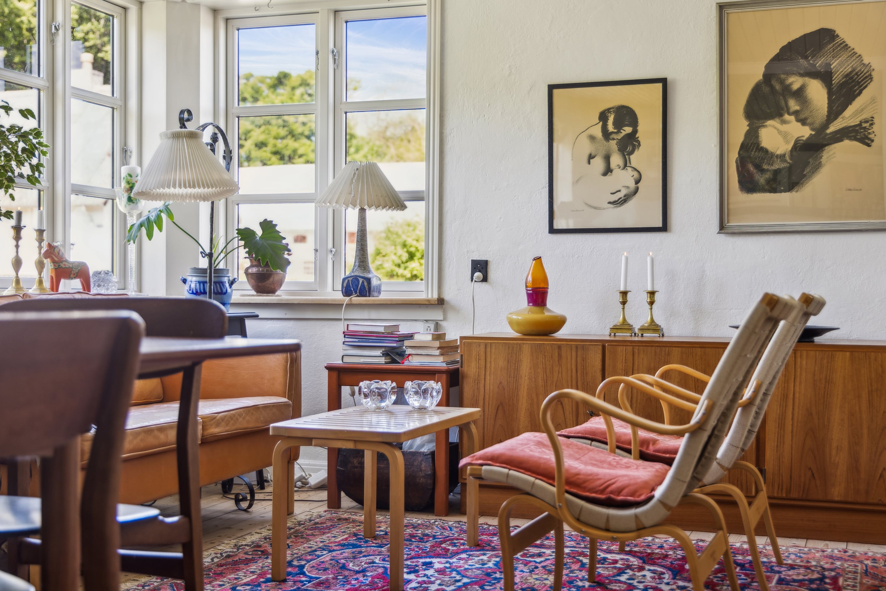 Fremhævet stue billede i fuldskærmstilstand. Billede af Krobakken 7, 9460 Brovst