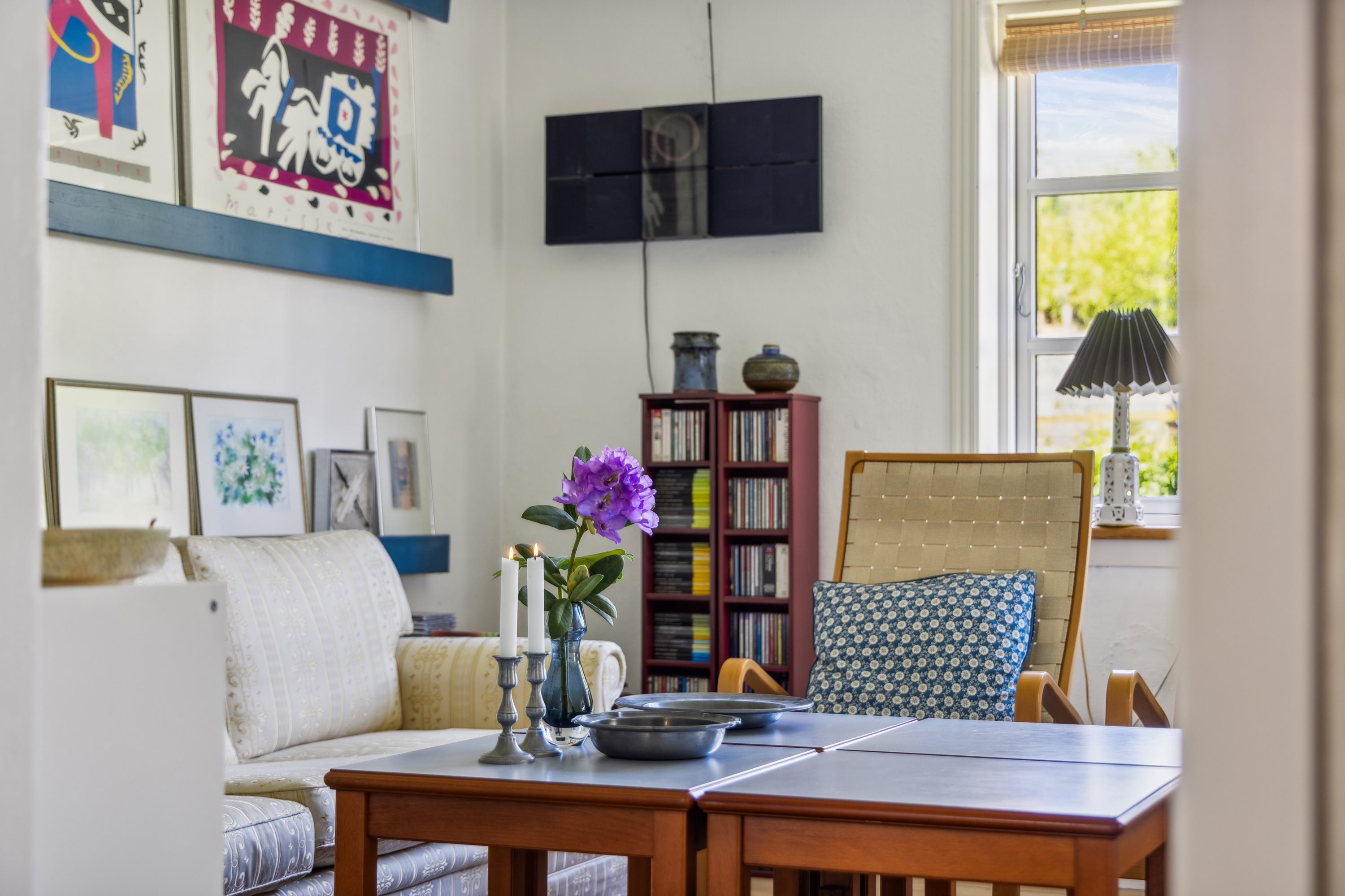 Fremhævet stue billede i fuldskærmstilstand. Billede af Krobakken 7, 9460 Brovst