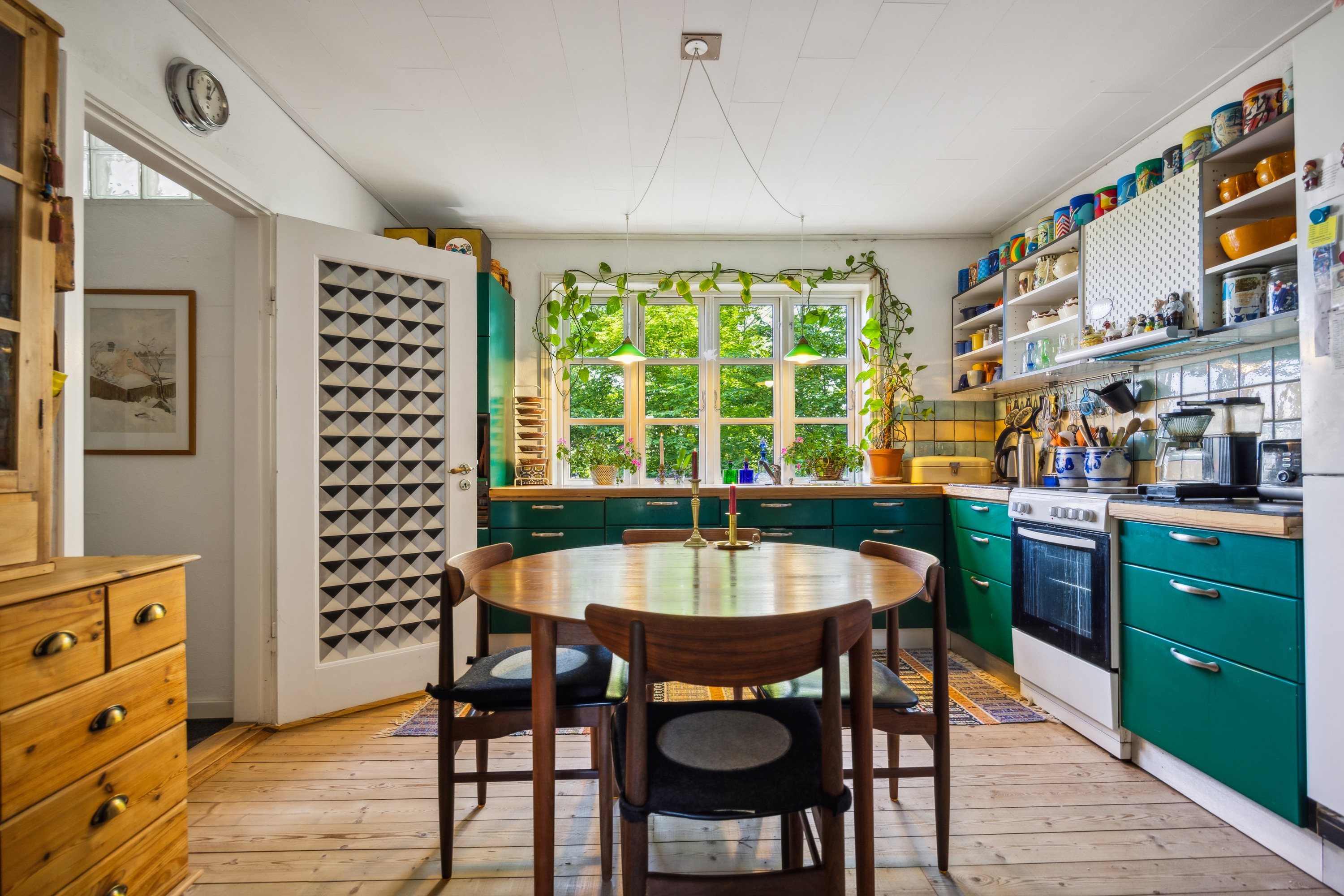 Fremhævet spisestue billede i fuldskærmstilstand. Billede af Krobakken 7, 9460 Brovst