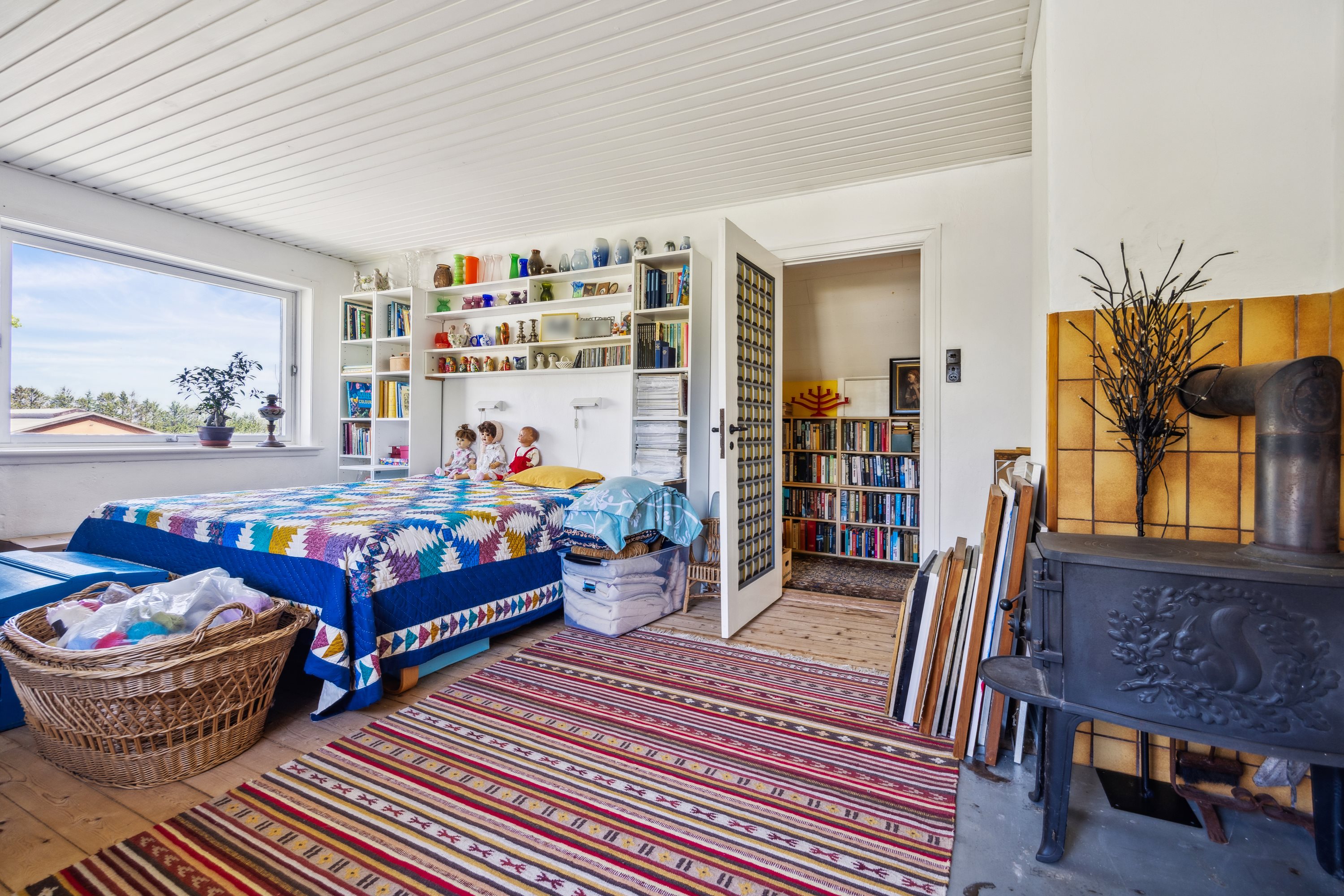 Fremhævet stue billede i fuldskærmstilstand. Billede af Krobakken 7, 9460 Brovst