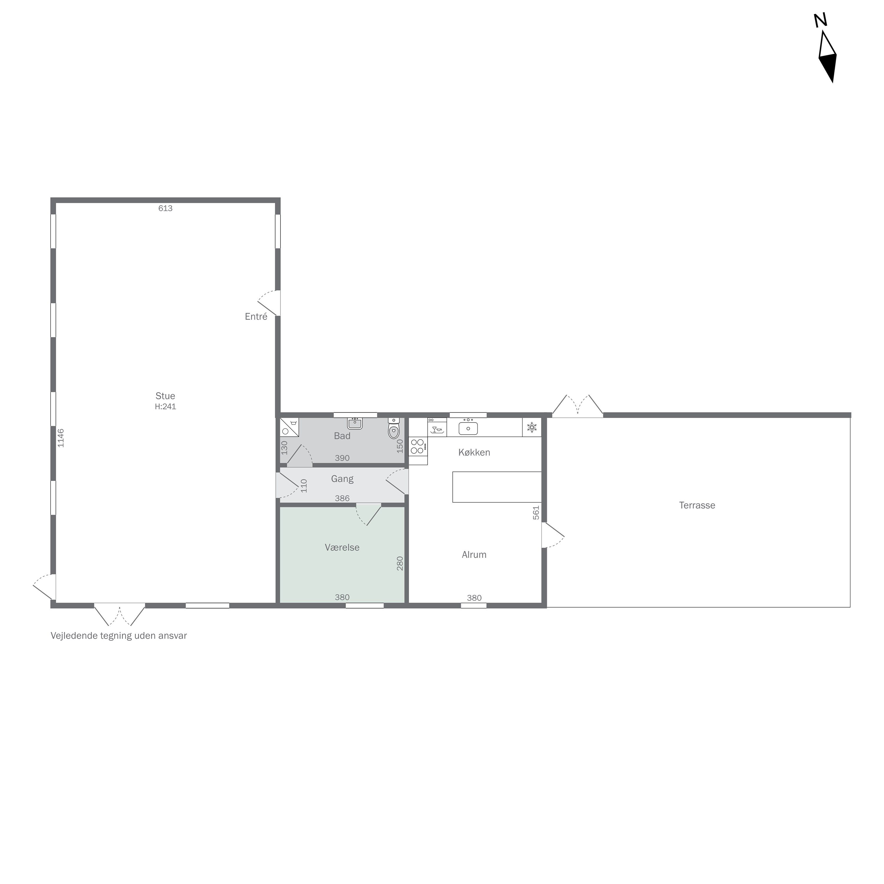 Plantegninger billede af Østrupvej 103, Østrup, 3670 Veksø Sjælland