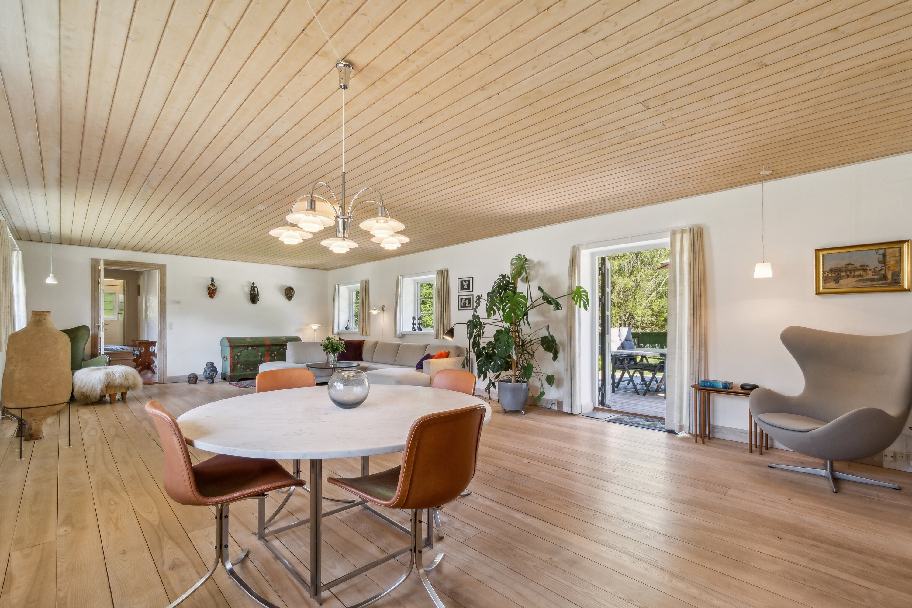 Fremhævet spisestue billede i fuldskærmstilstand. Billede af Østrupvej 103, Østrup, 3670 Veksø Sjælland