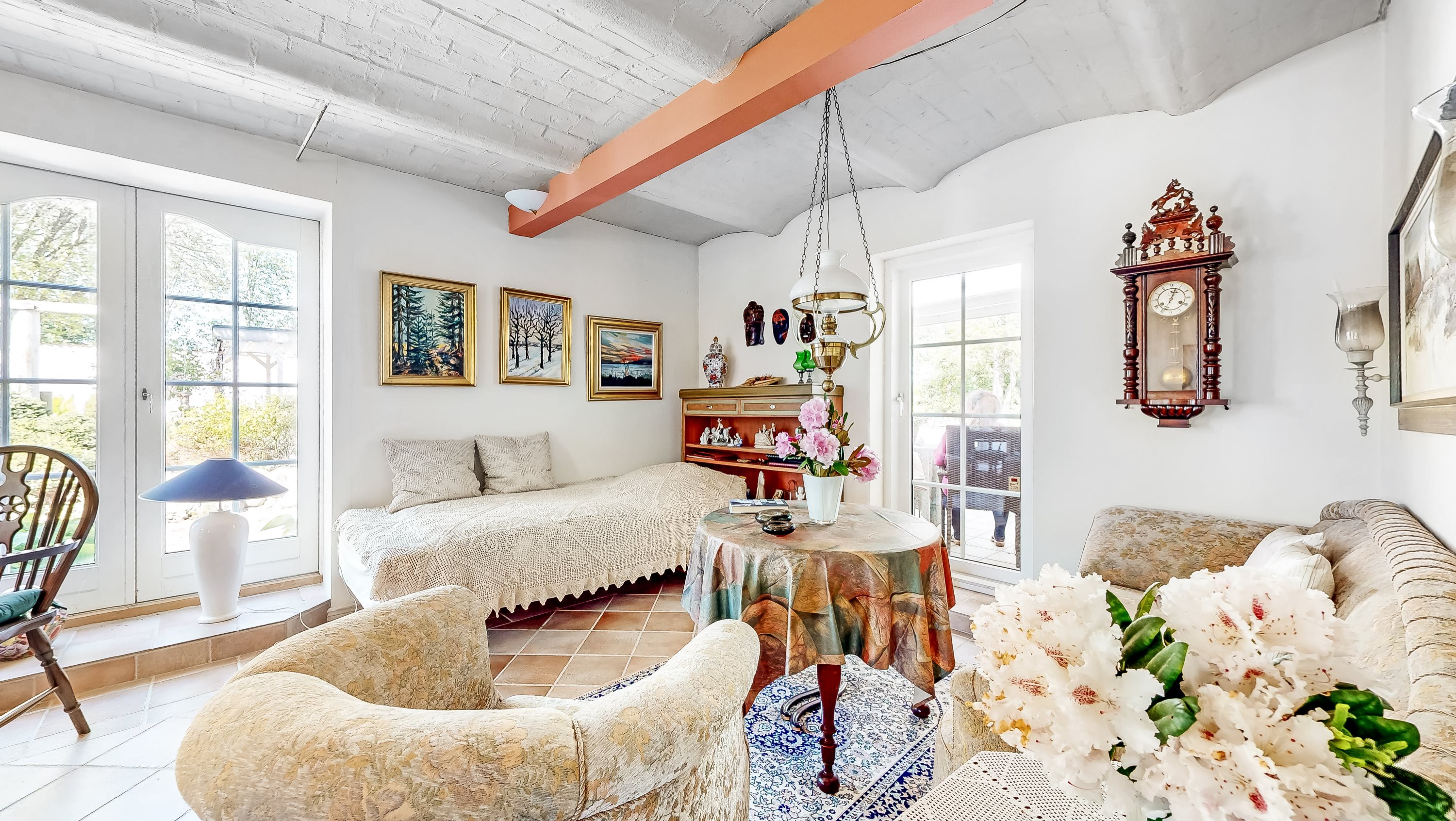 Fremhævet stue billede i fuldskærmstilstand. Billede af Tinghøjvej 44, Vammen, 8830 Tjele