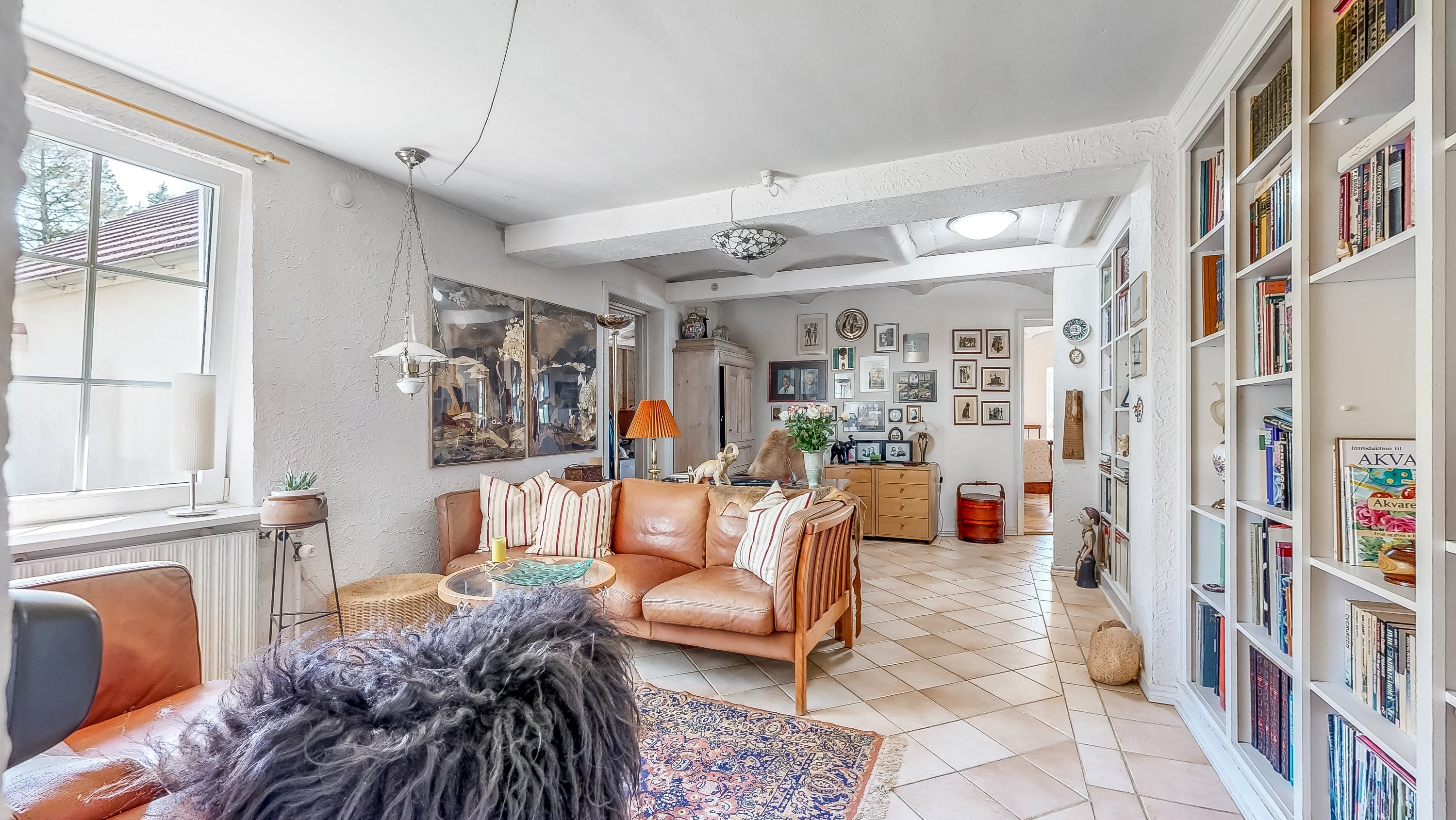 Fremhævet stue billede i fuldskærmstilstand. Billede af Tinghøjvej 44, Vammen, 8830 Tjele