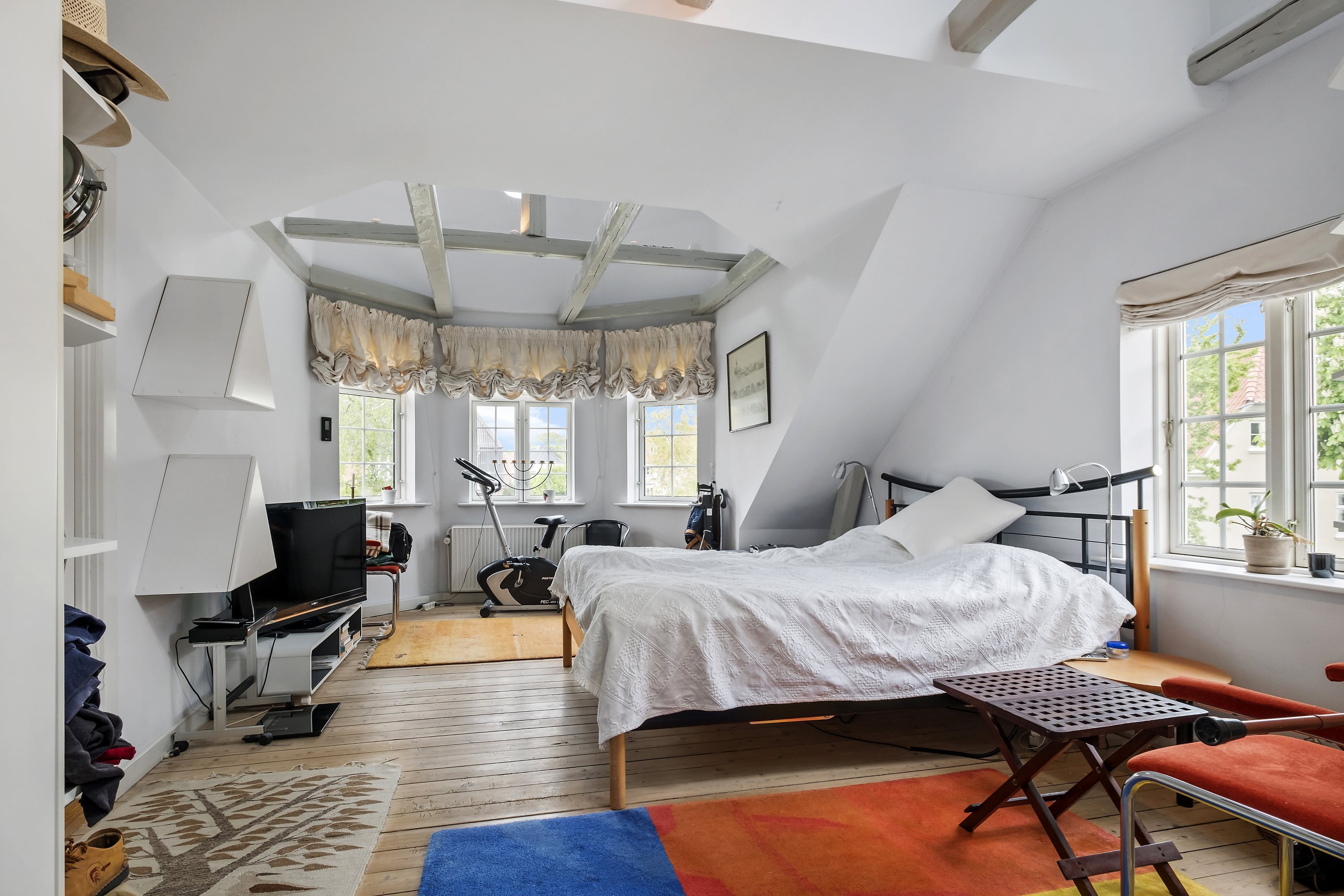 Fremhævet soveværelse billede i fuldskærmstilstand. Billede af Grænsevej 3, Hasseris, 9000 Aalborg