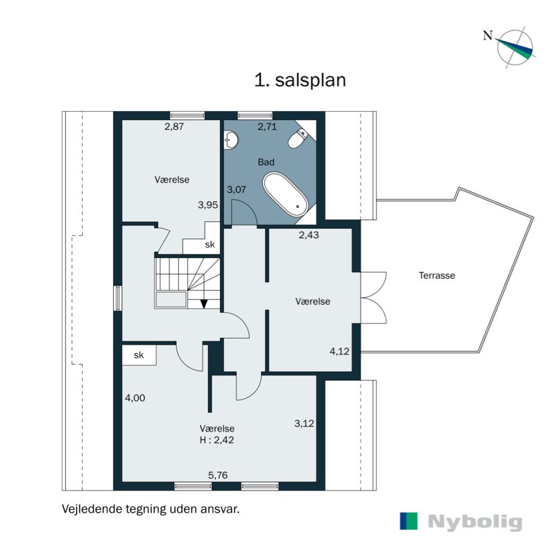 Plantegninger billede af Forten 6, Lisbjerg, 8200 Aarhus N