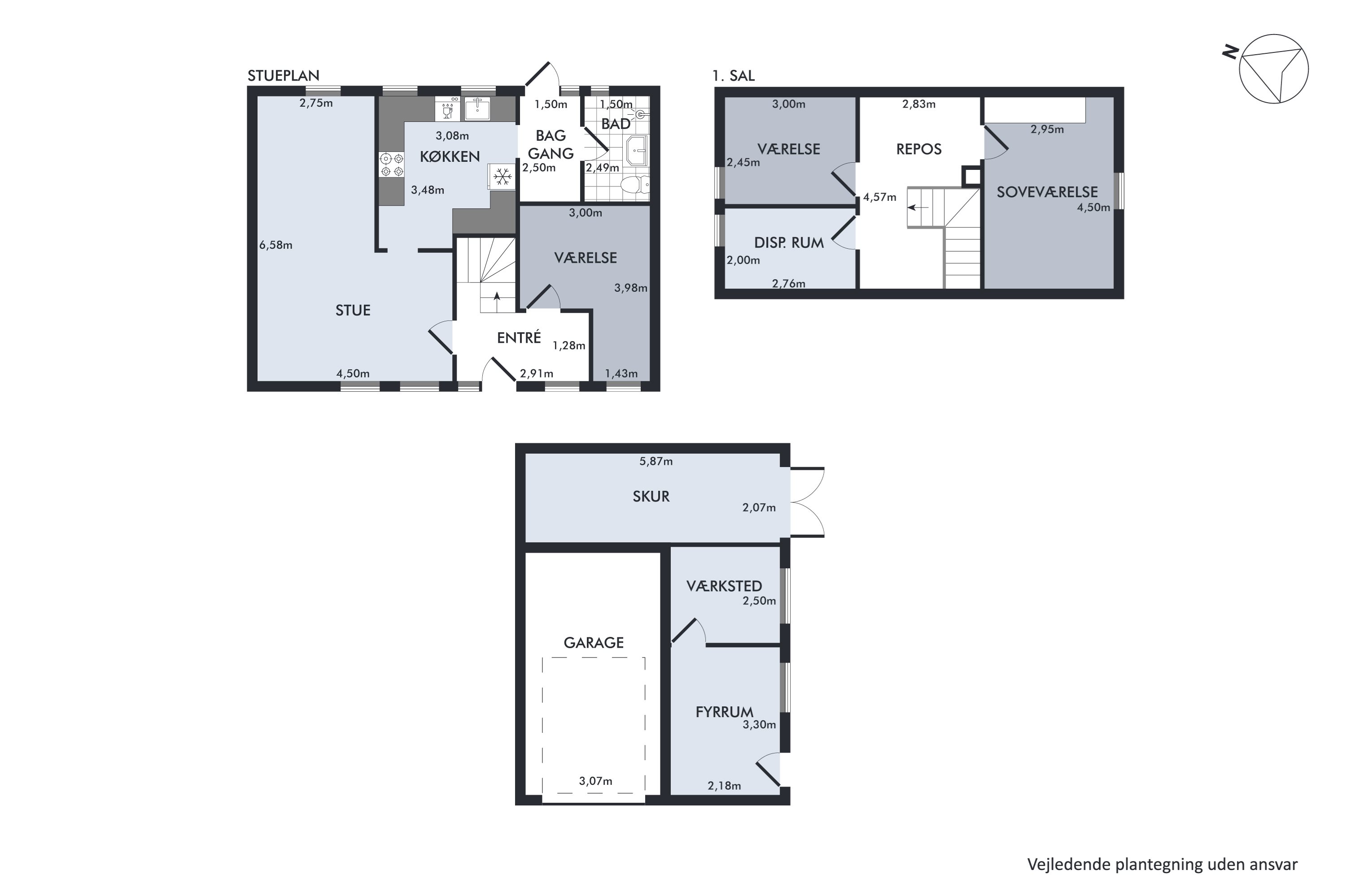 Plantegninger billede af Brandholmvej 18, Ståby, 5672 Broby