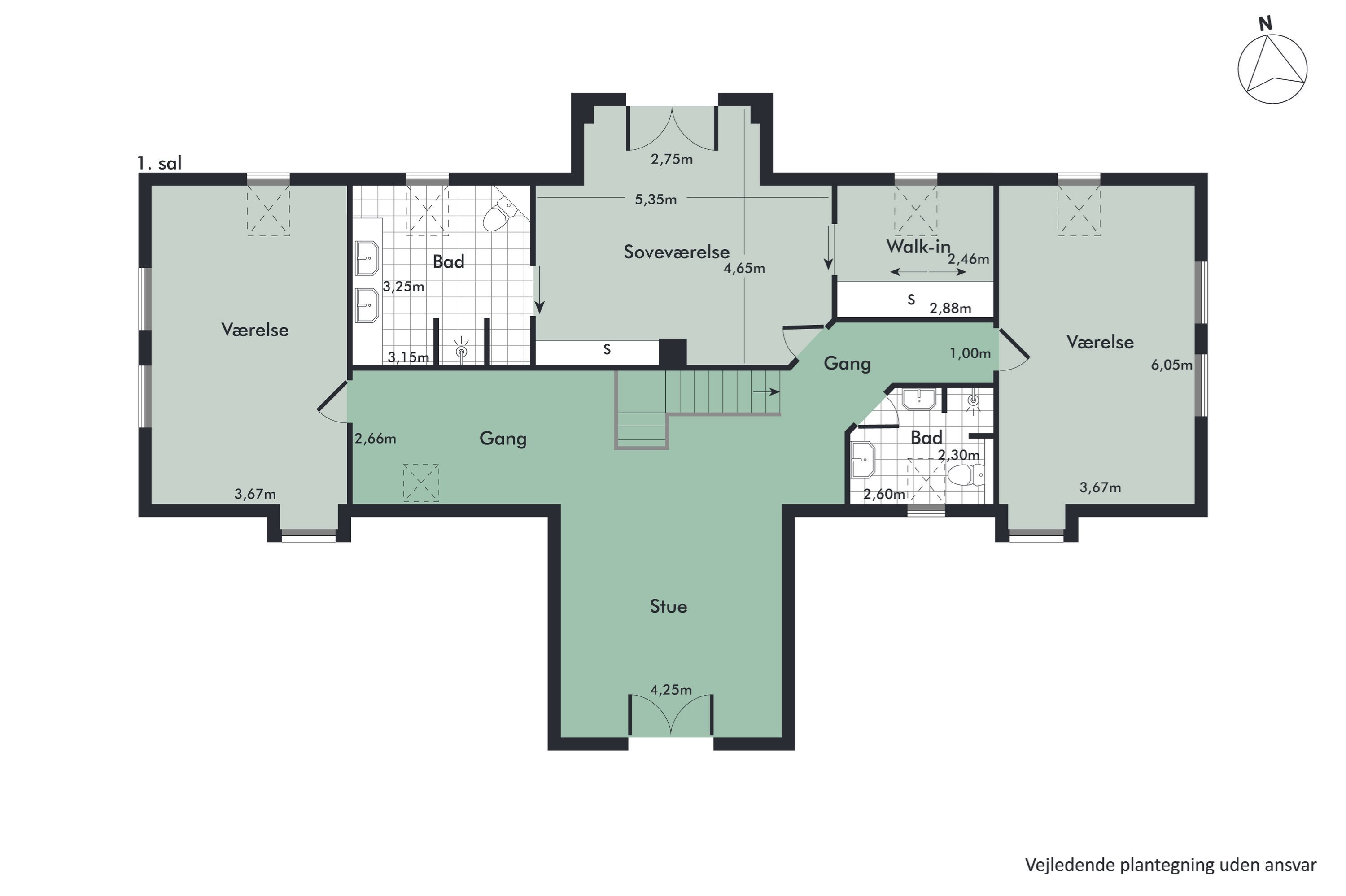 Plantegninger billede af Nørholmsvej 194, 9000 Aalborg