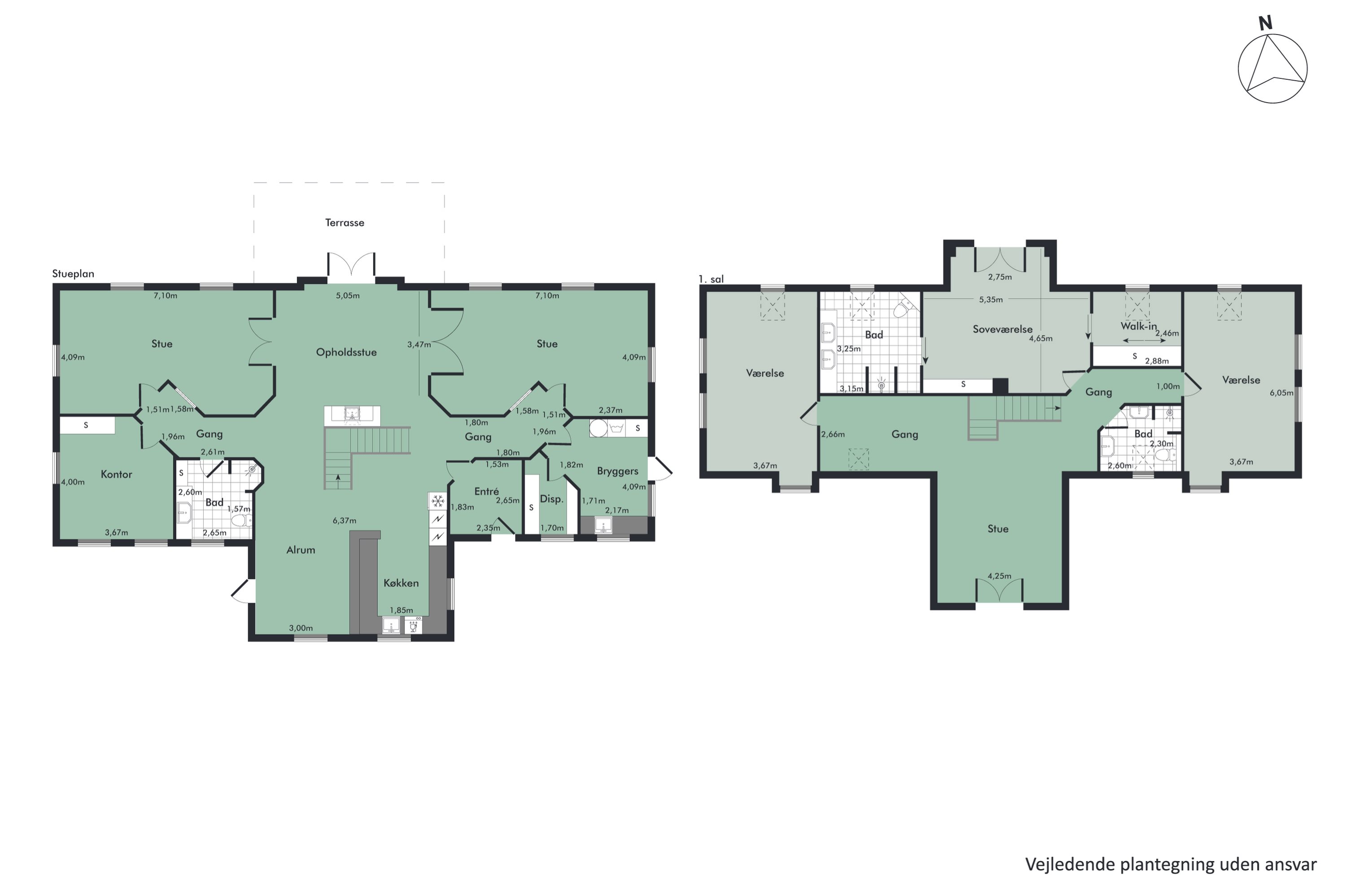 Plantegninger billede af Nørholmsvej 194, 9000 Aalborg