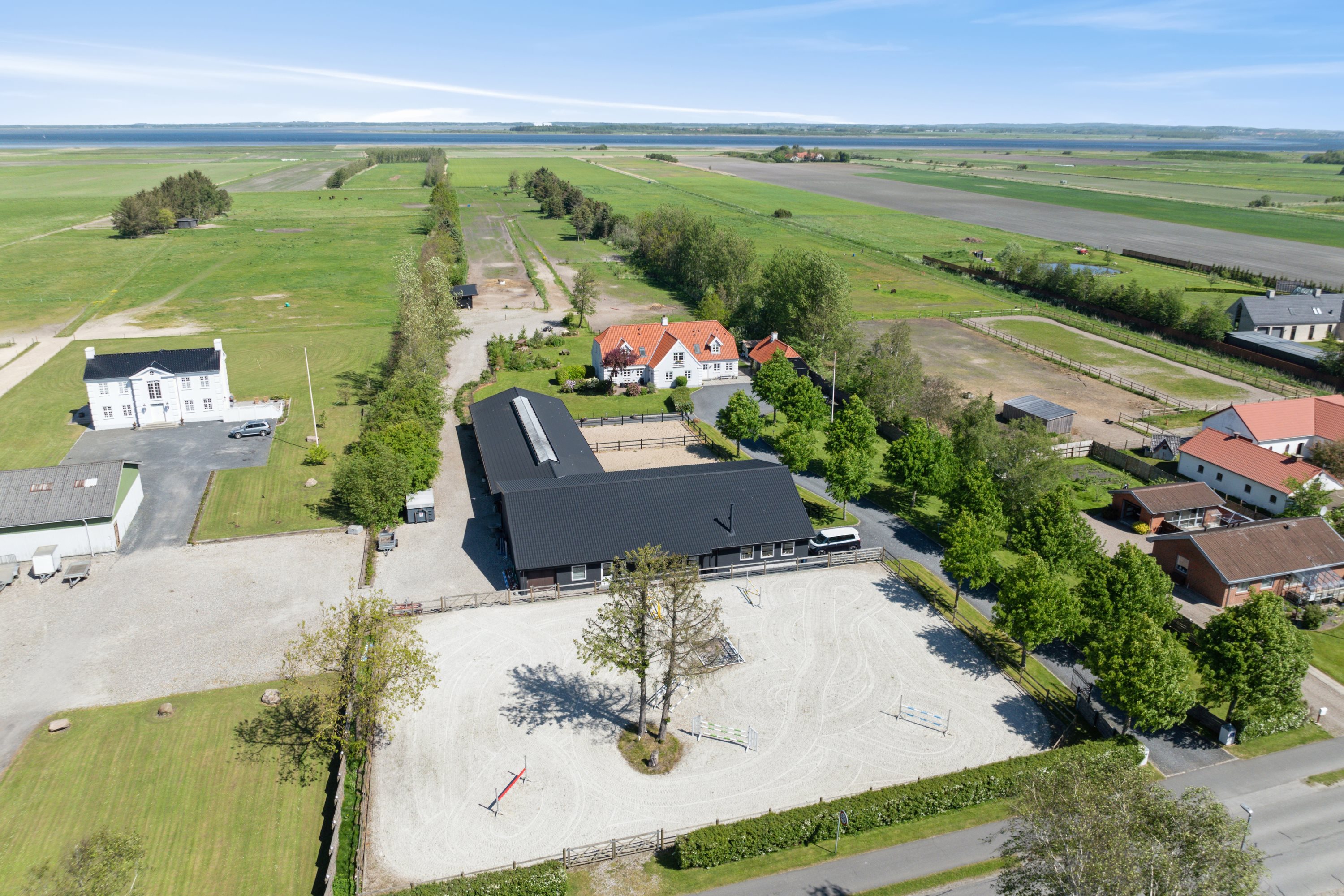 Fremhævet luftfoto billede i fuldskærmstilstand. Billede af Nørholmsvej 194, 9000 Aalborg