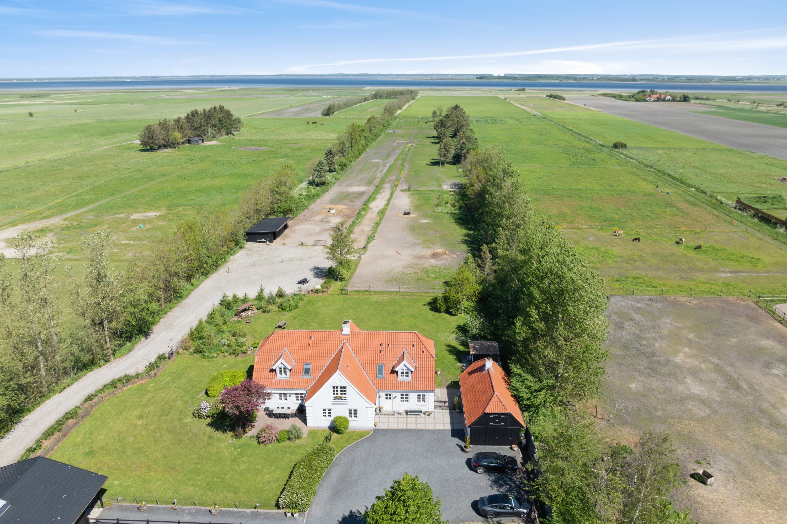 Fremhævet luftfoto billede i fuldskærmstilstand. Billede af Nørholmsvej 194, 9000 Aalborg