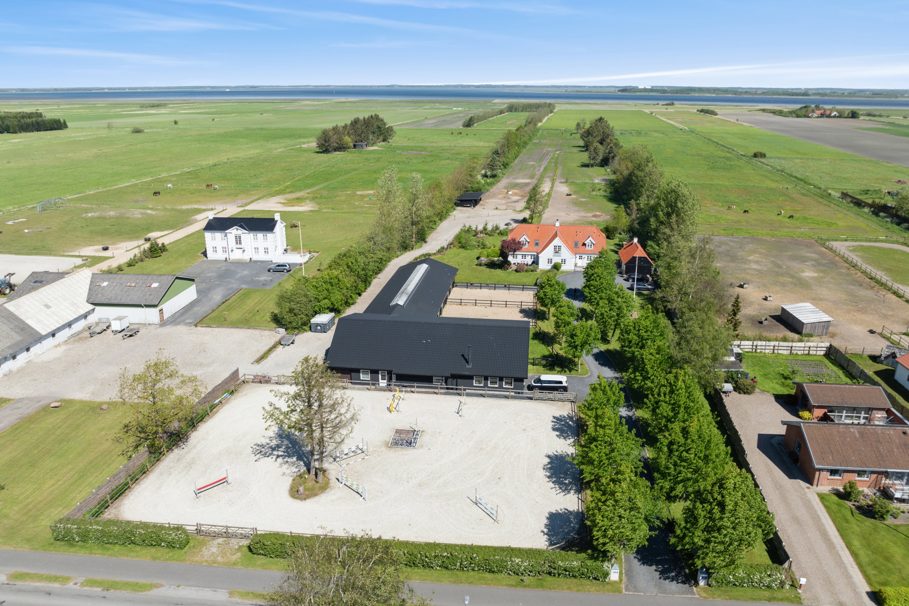 Fremhævet luftfoto billede i fuldskærmstilstand. Billede af Nørholmsvej 194, 9000 Aalborg