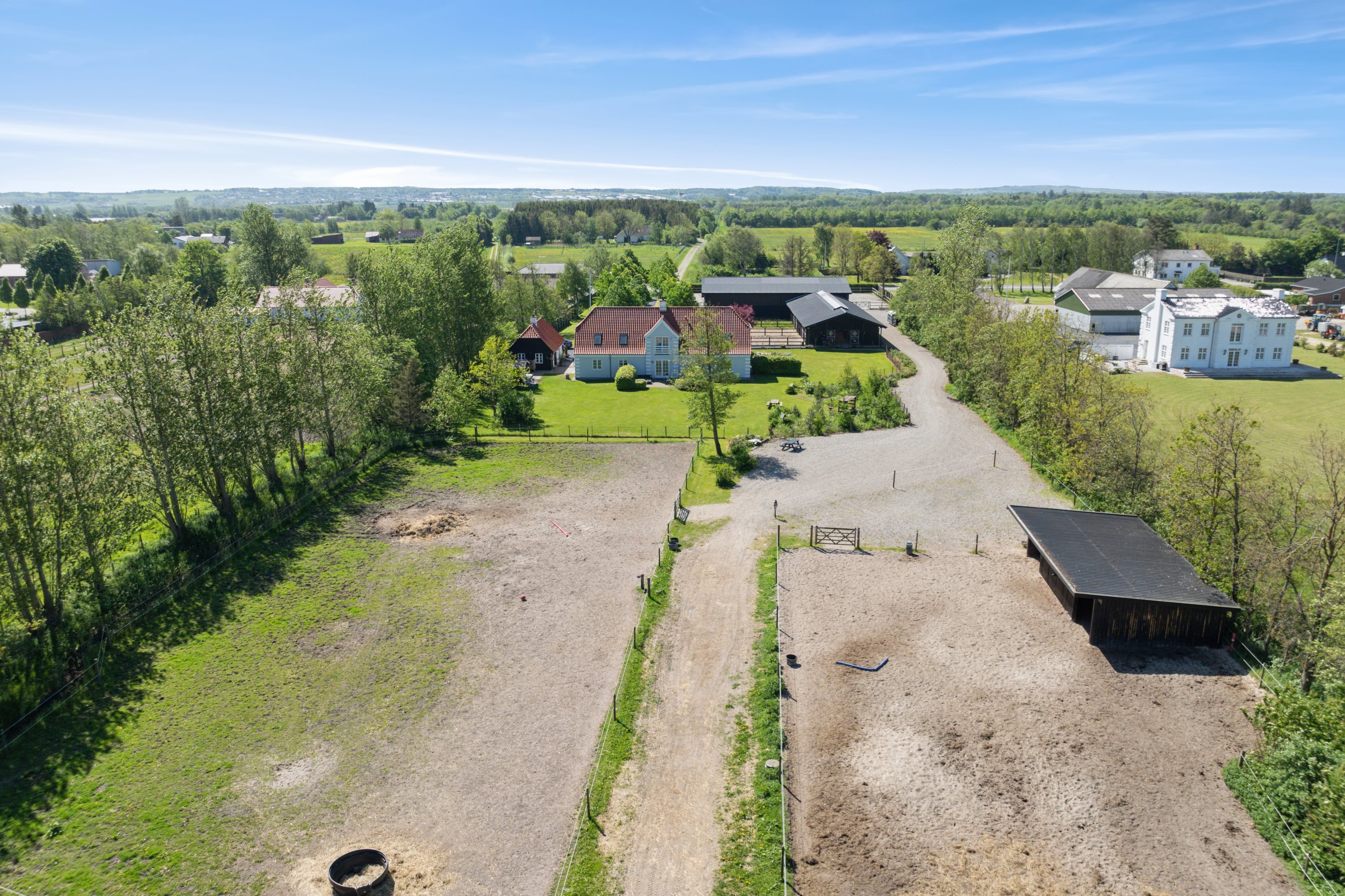 Fremhævet luftfoto billede i fuldskærmstilstand. Billede af Nørholmsvej 194, 9000 Aalborg