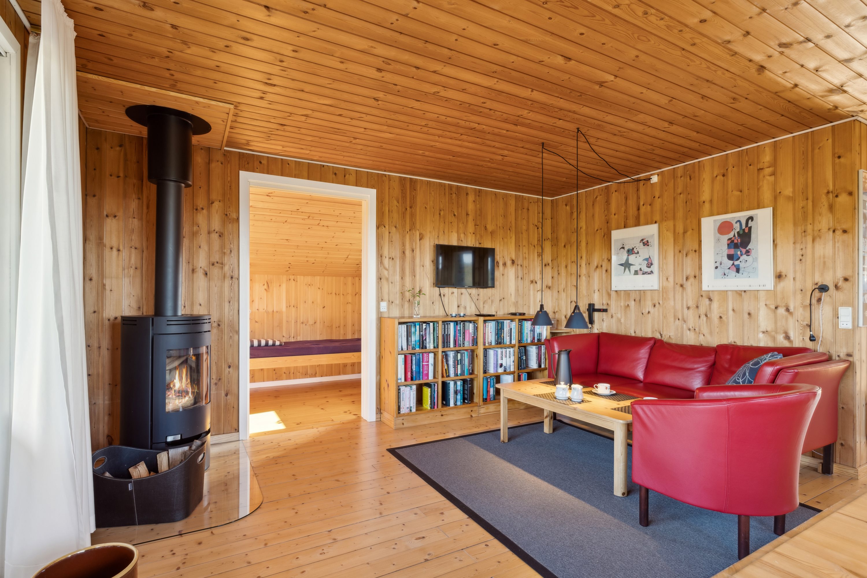 Fremhævet stue billede i fuldskærmstilstand. Billede af Kistehøjvej 11, 8592 Anholt