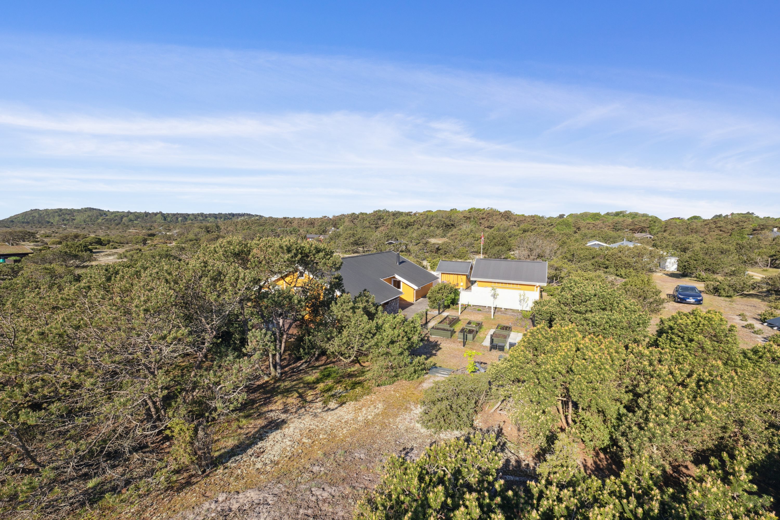 Fremhævet luftfoto billede i fuldskærmstilstand. Billede af Kistehøjvej 11, 8592 Anholt