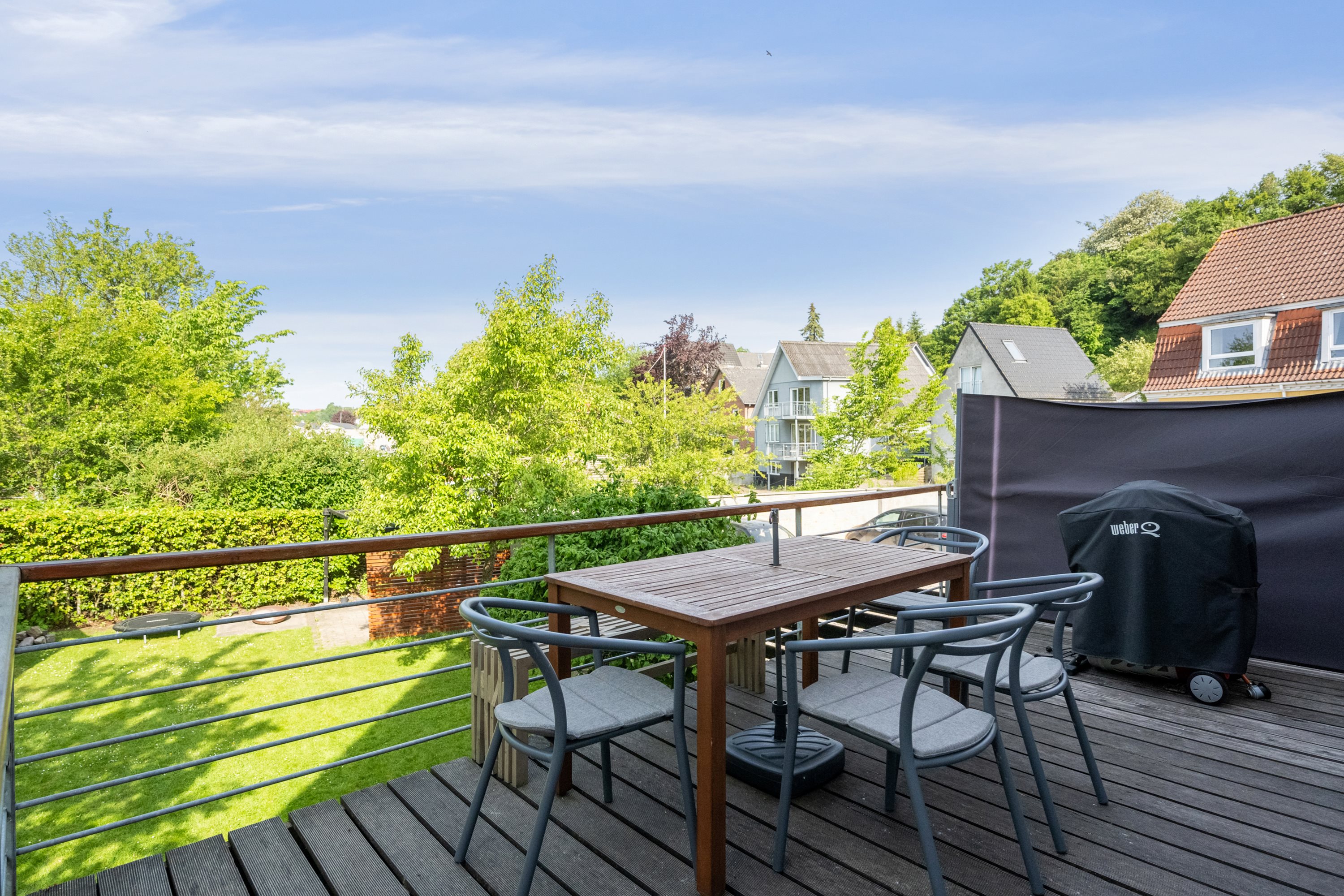 Fremhævet terrasse billede i fuldskærmstilstand. Billede af Horsøvej 15, 9500 Hobro