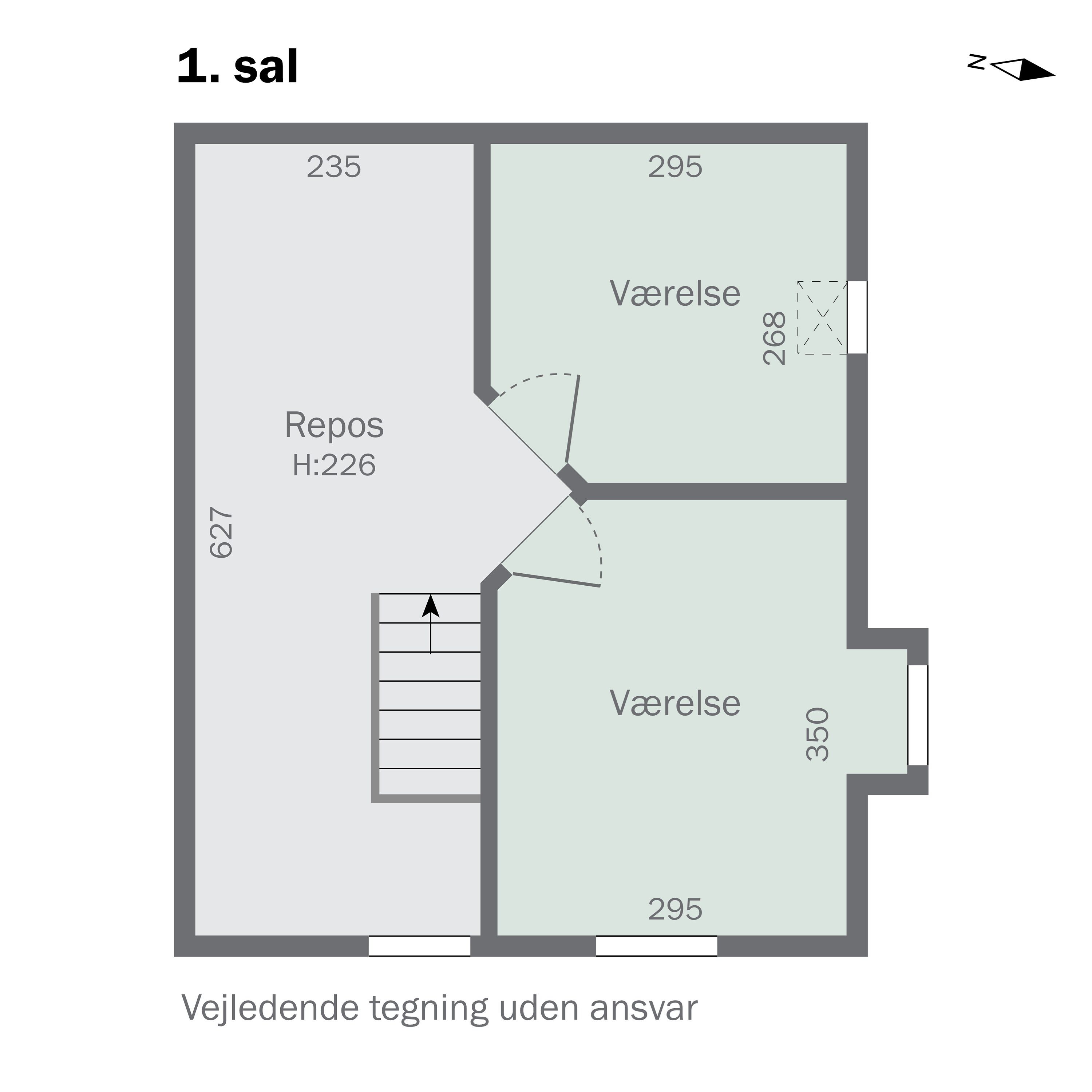 Plantegninger billede af Østervoldgade 24, 3700 Rønne
