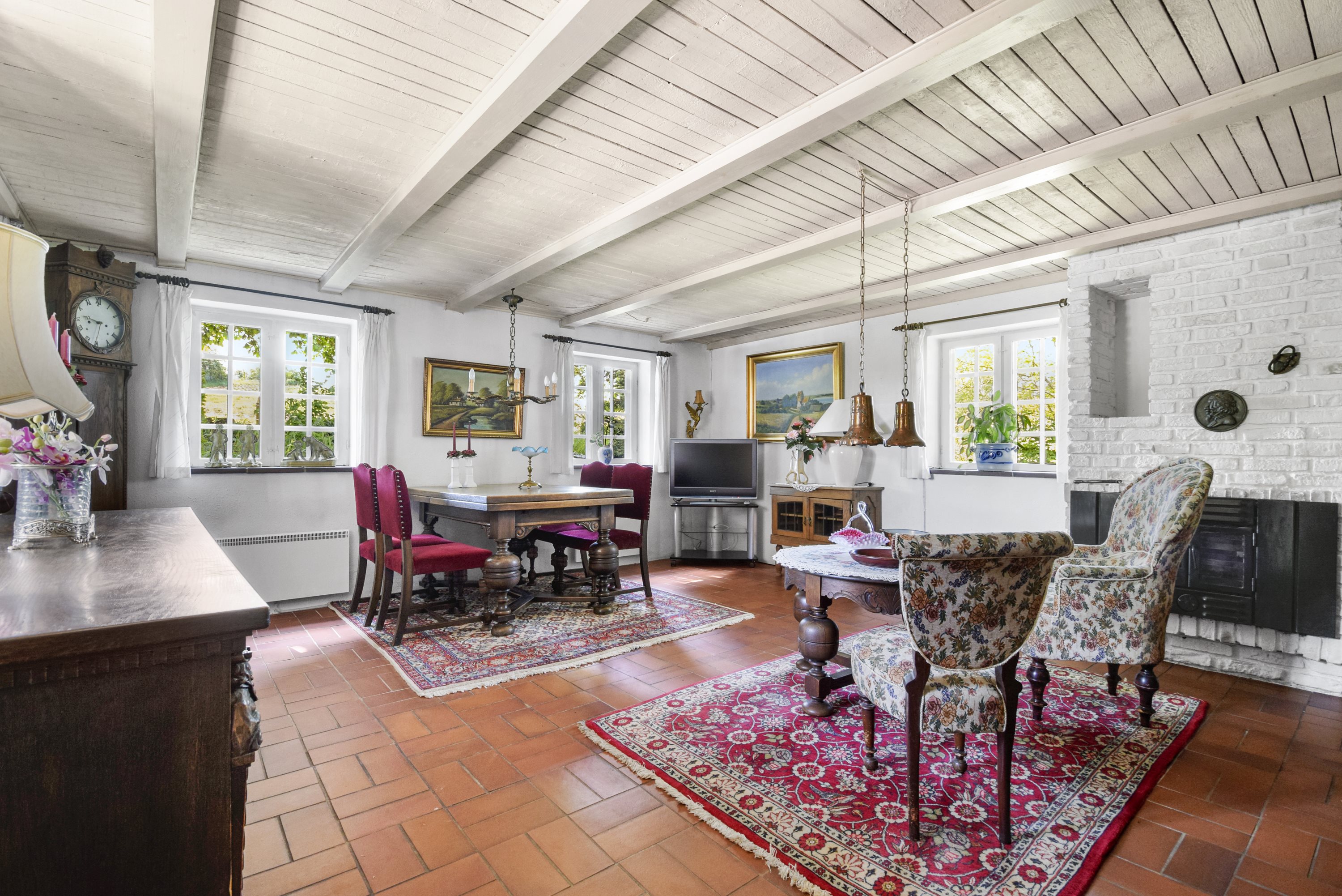 Fremhævet stue billede i fuldskærmstilstand. Billede af Brørup Mosevej 6, Brørup, 8660 Skanderborg