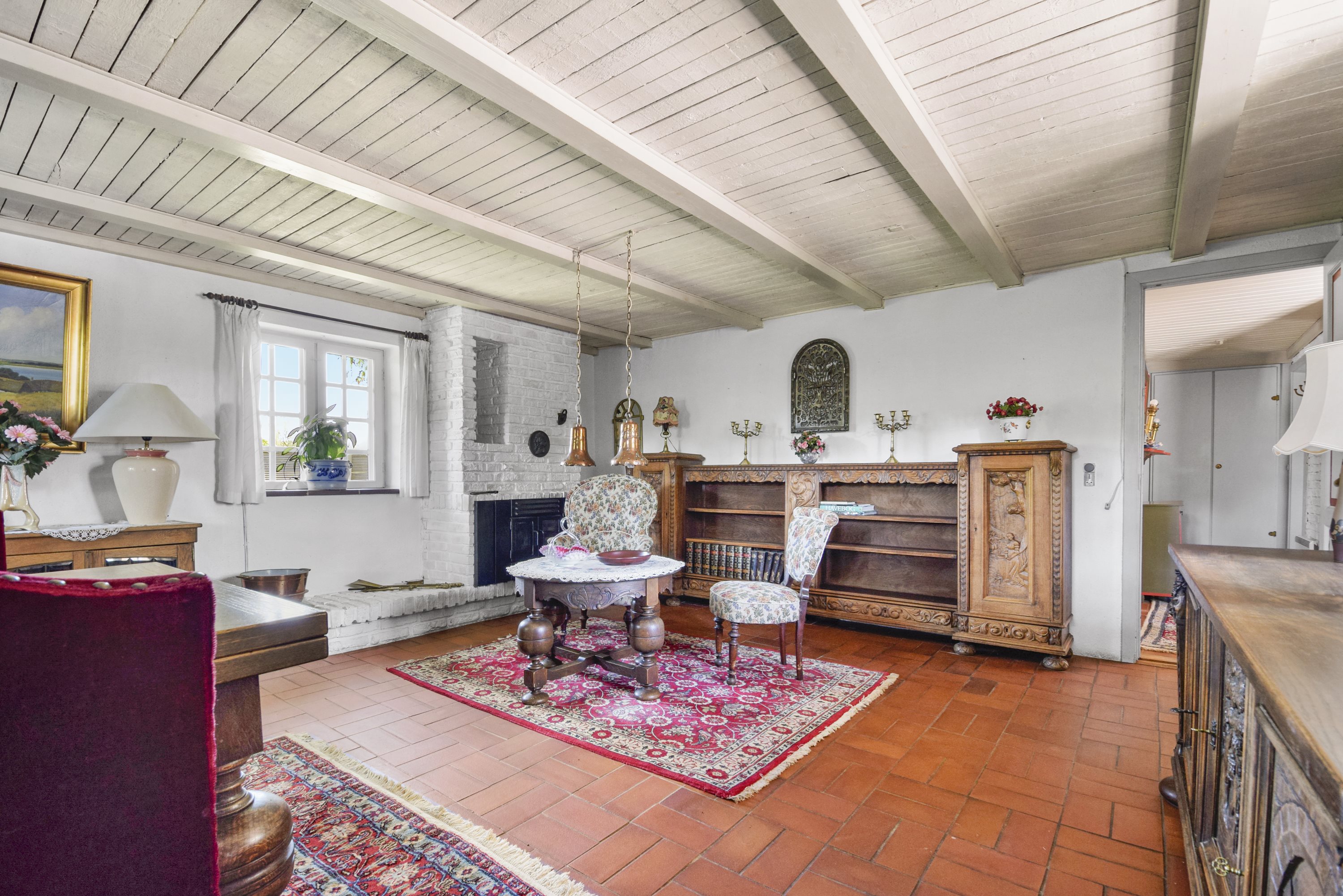 Fremhævet stue billede i fuldskærmstilstand. Billede af Brørup Mosevej 6, Brørup, 8660 Skanderborg