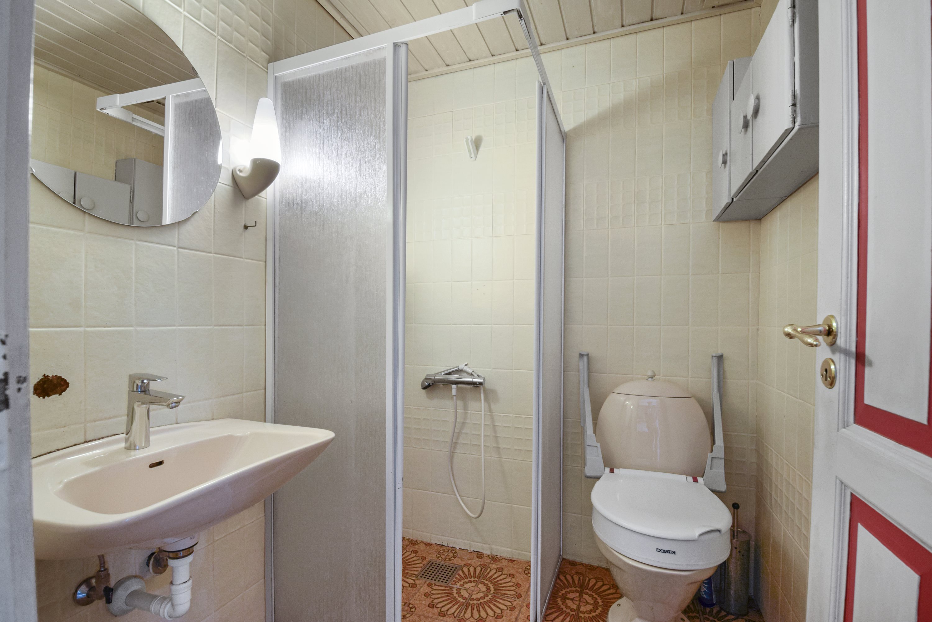 Fremhævet badeværelse billede i fuldskærmstilstand. Billede af Brørup Mosevej 6, Brørup, 8660 Skanderborg