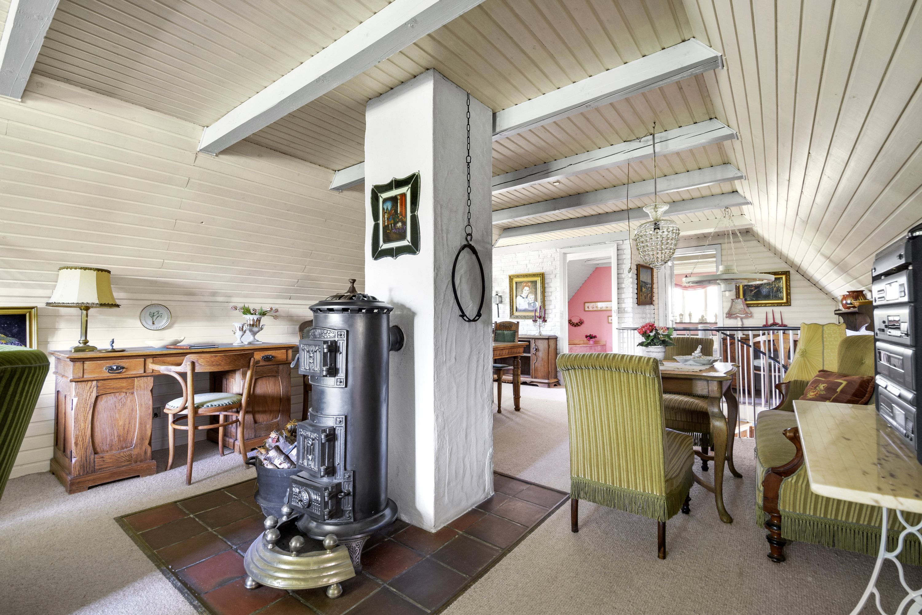 Fremhævet stue billede i fuldskærmstilstand. Billede af Brørup Mosevej 6, Brørup, 8660 Skanderborg