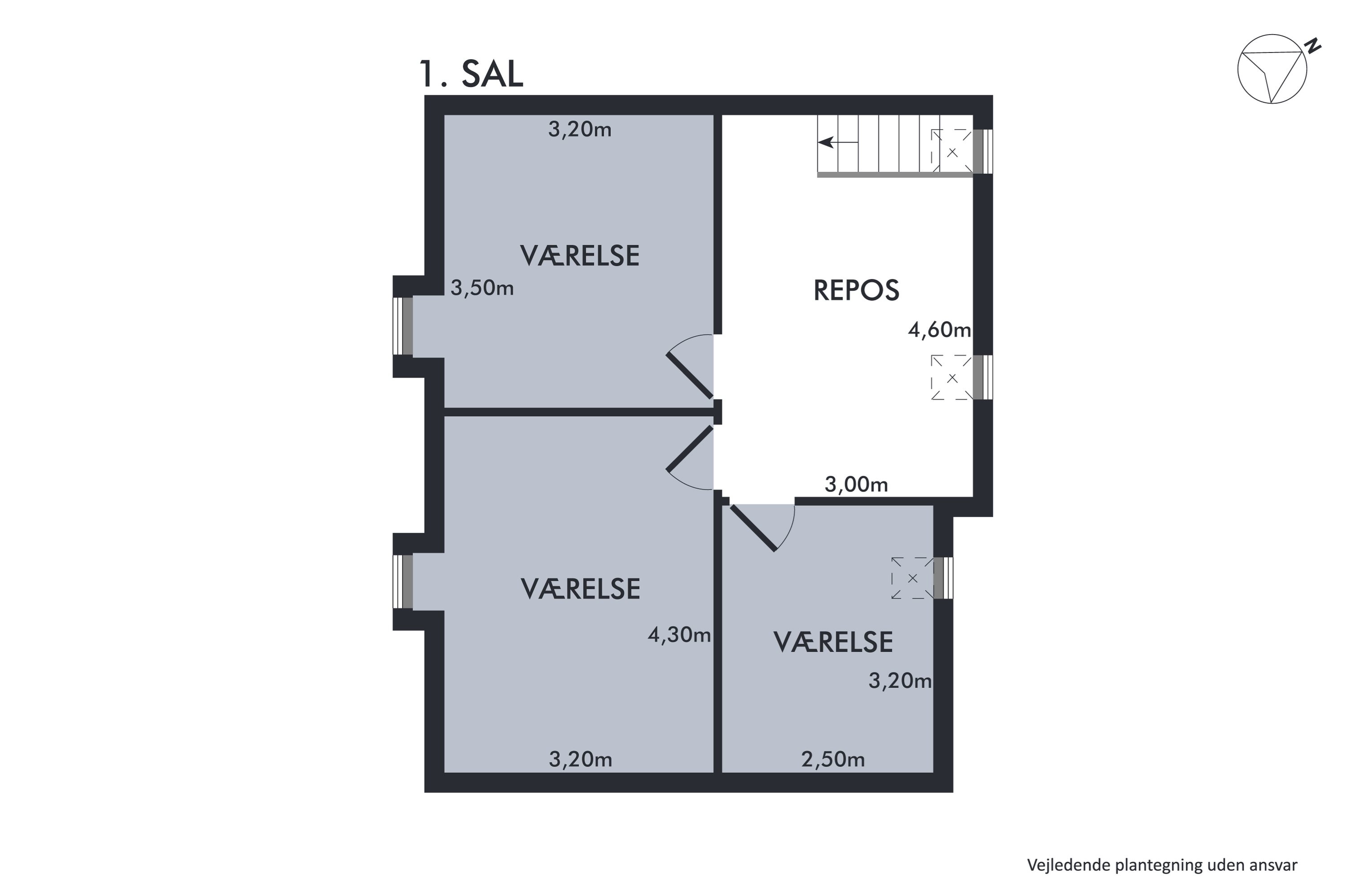 Plantegninger billede af Grønnegade 26, 6760 Ribe