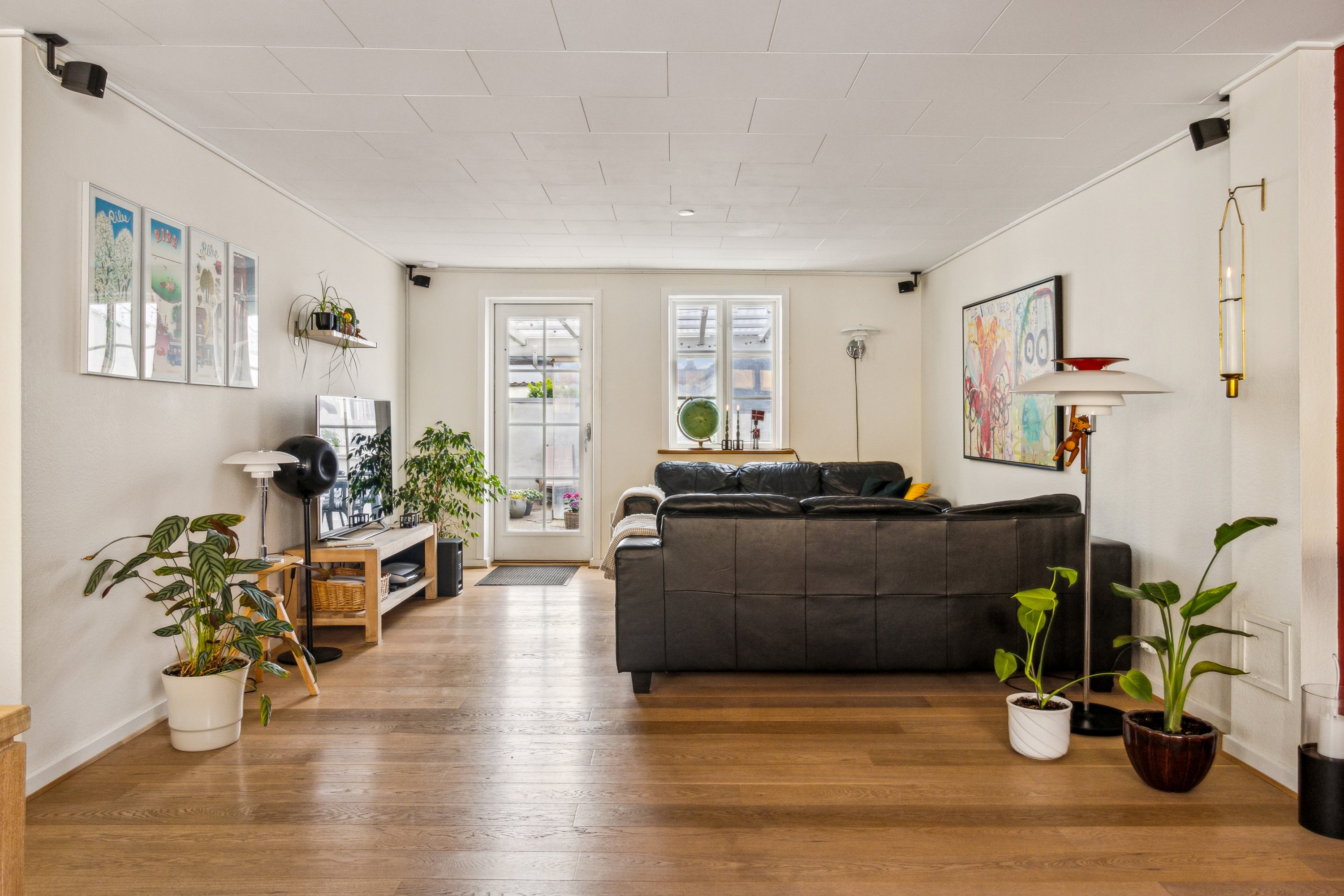 Rækkehus: Stue på Grønnegade 26, 6760 Ribe