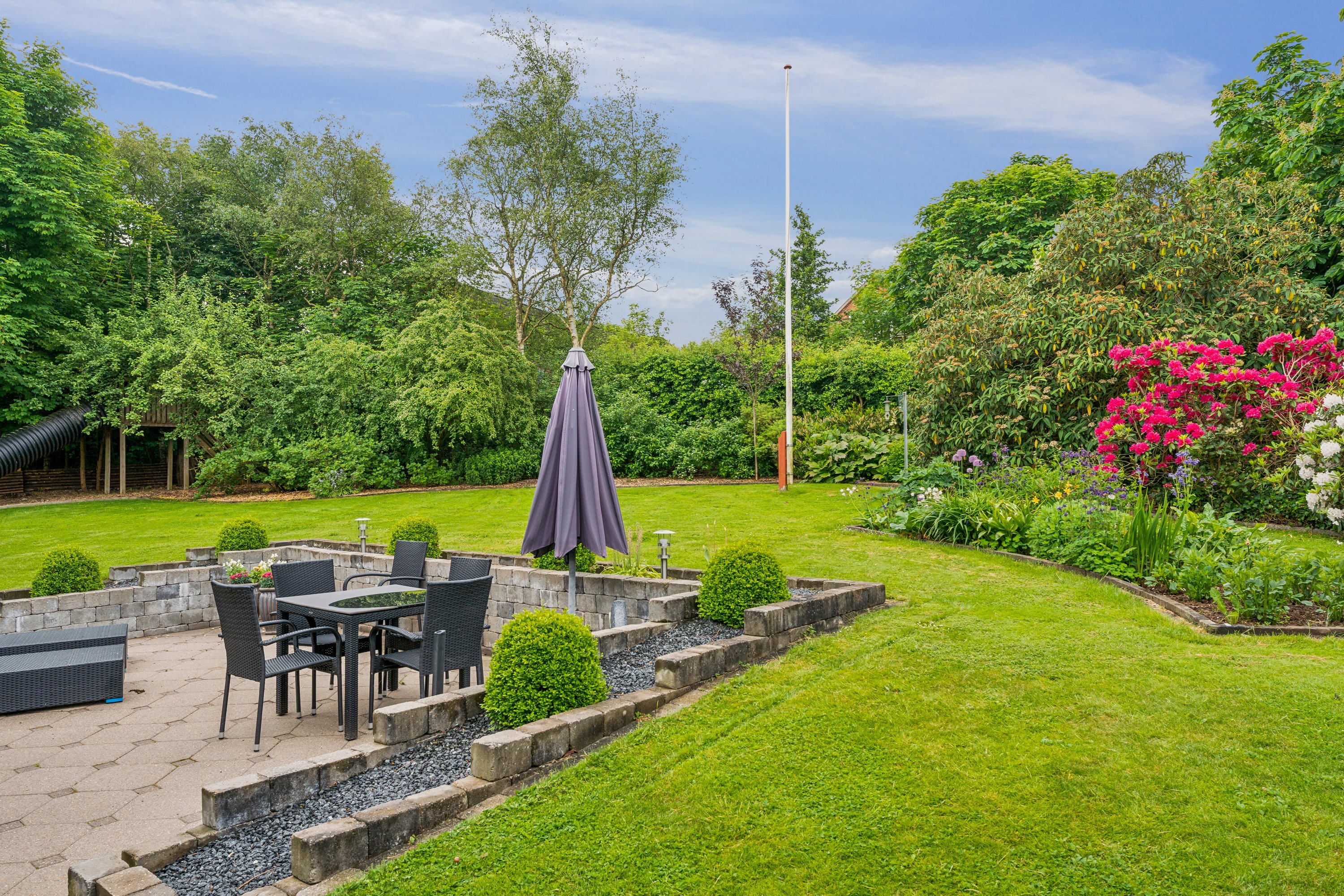 Fremhævet have billede i fuldskærmstilstand. Billede af Hald Møllevej 42, Stouby, 8983 Gjerlev J