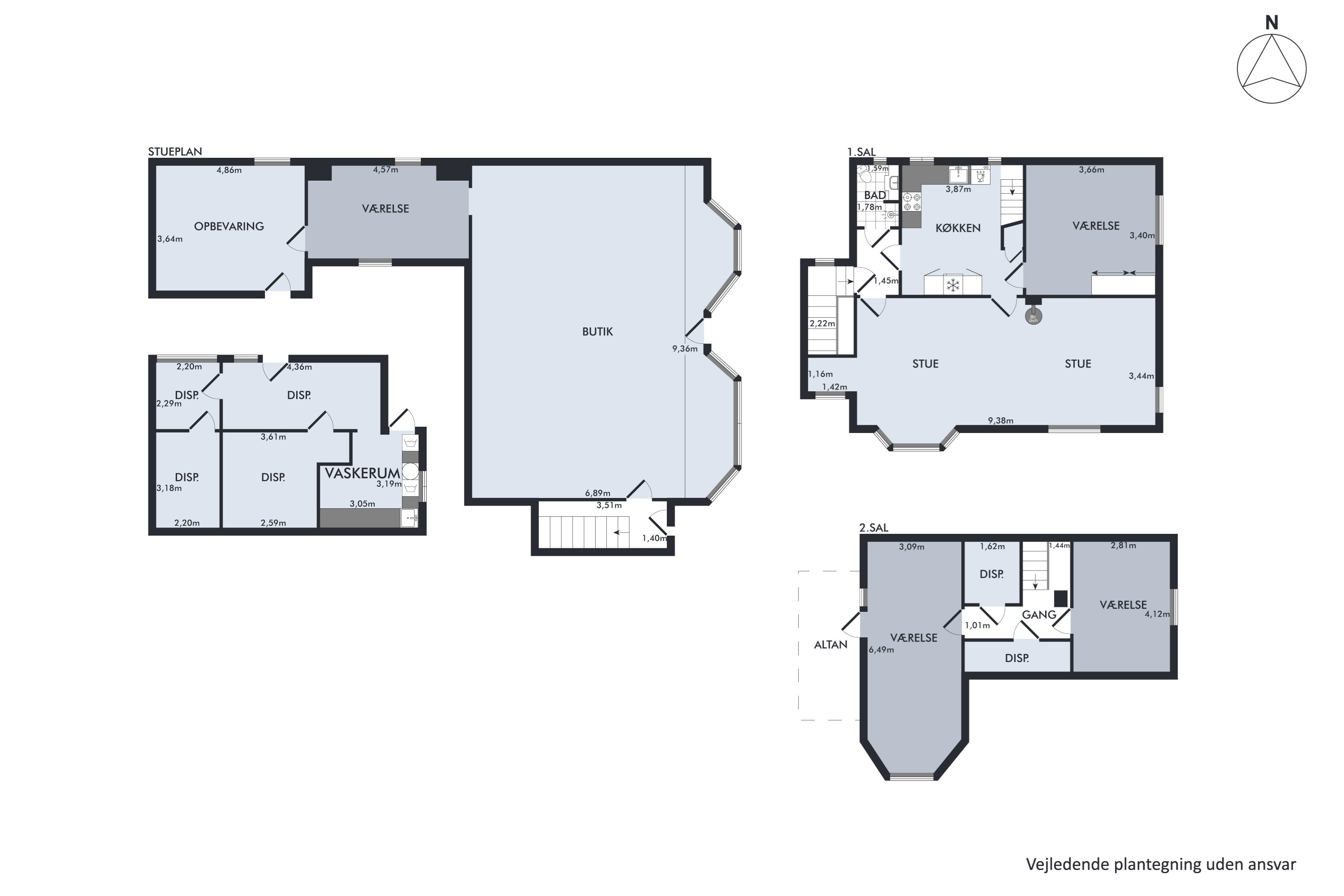 Plantegninger billede af Storegade 6, 8990 Fårup