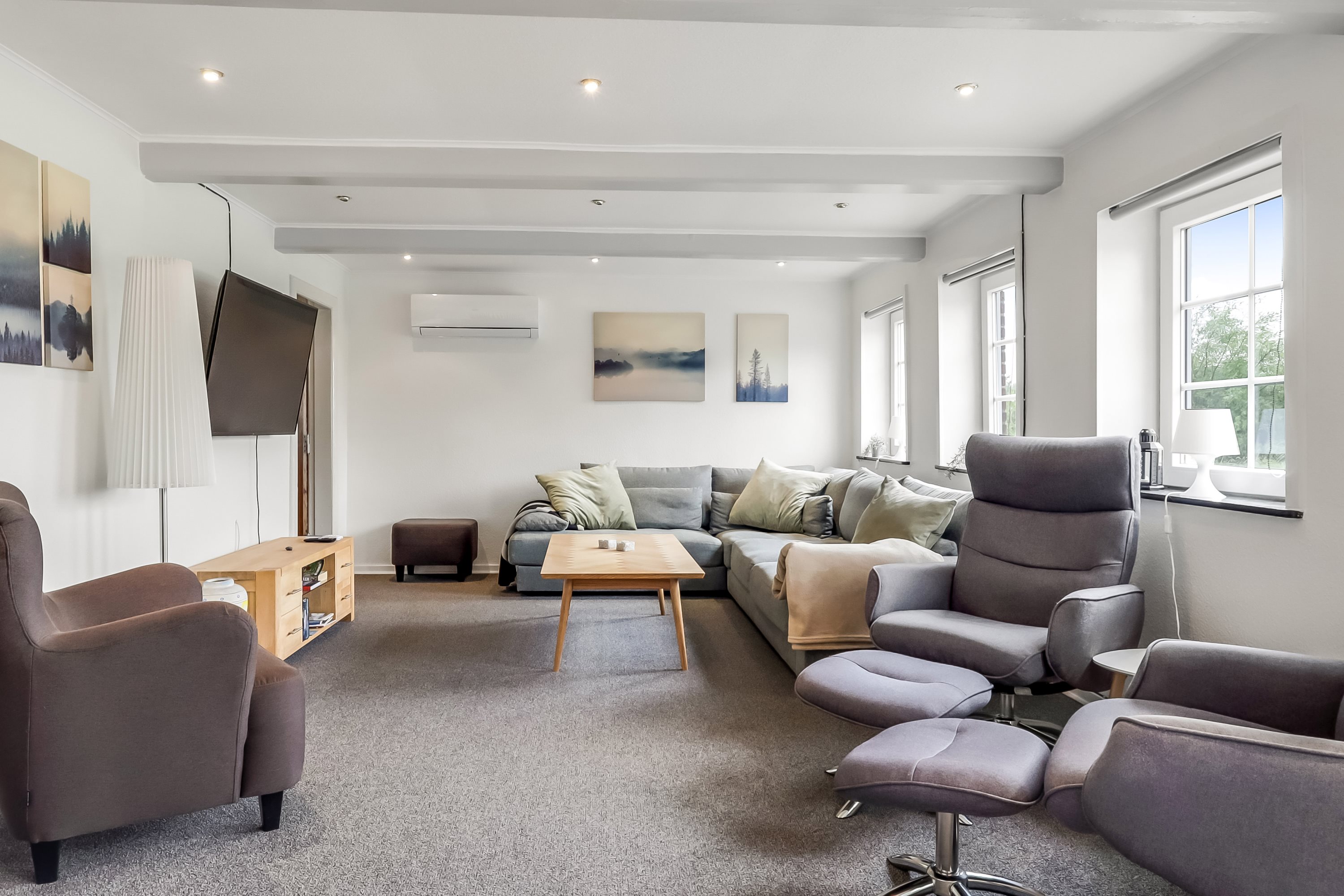 Fremhævet stue billede i fuldskærmstilstand. Billede af Houvej 6, Stoense Udflytter, 5953 Tranekær