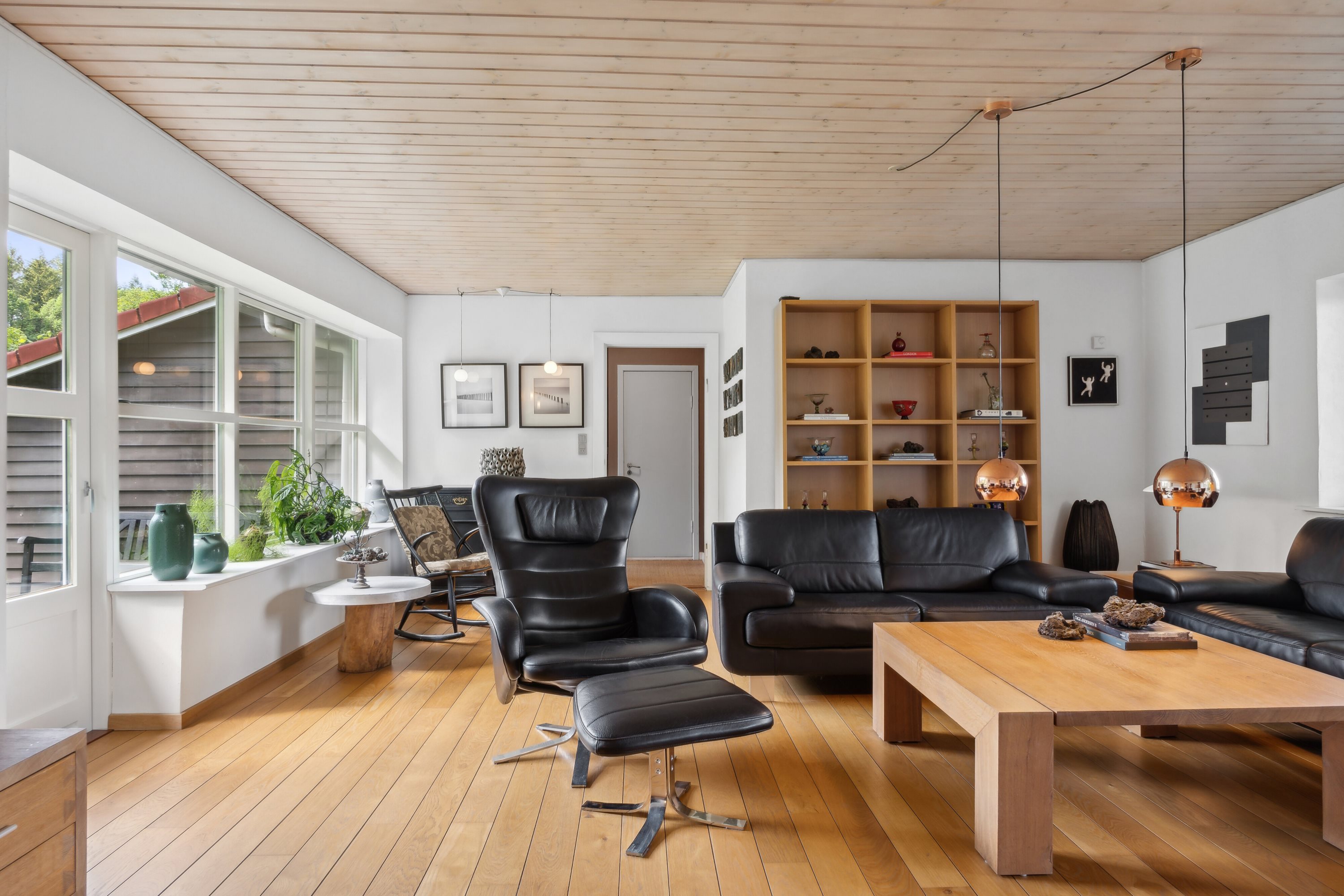 Fremhævet stue billede i fuldskærmstilstand. Billede af Funder Bakke 55, 8600 Silkeborg