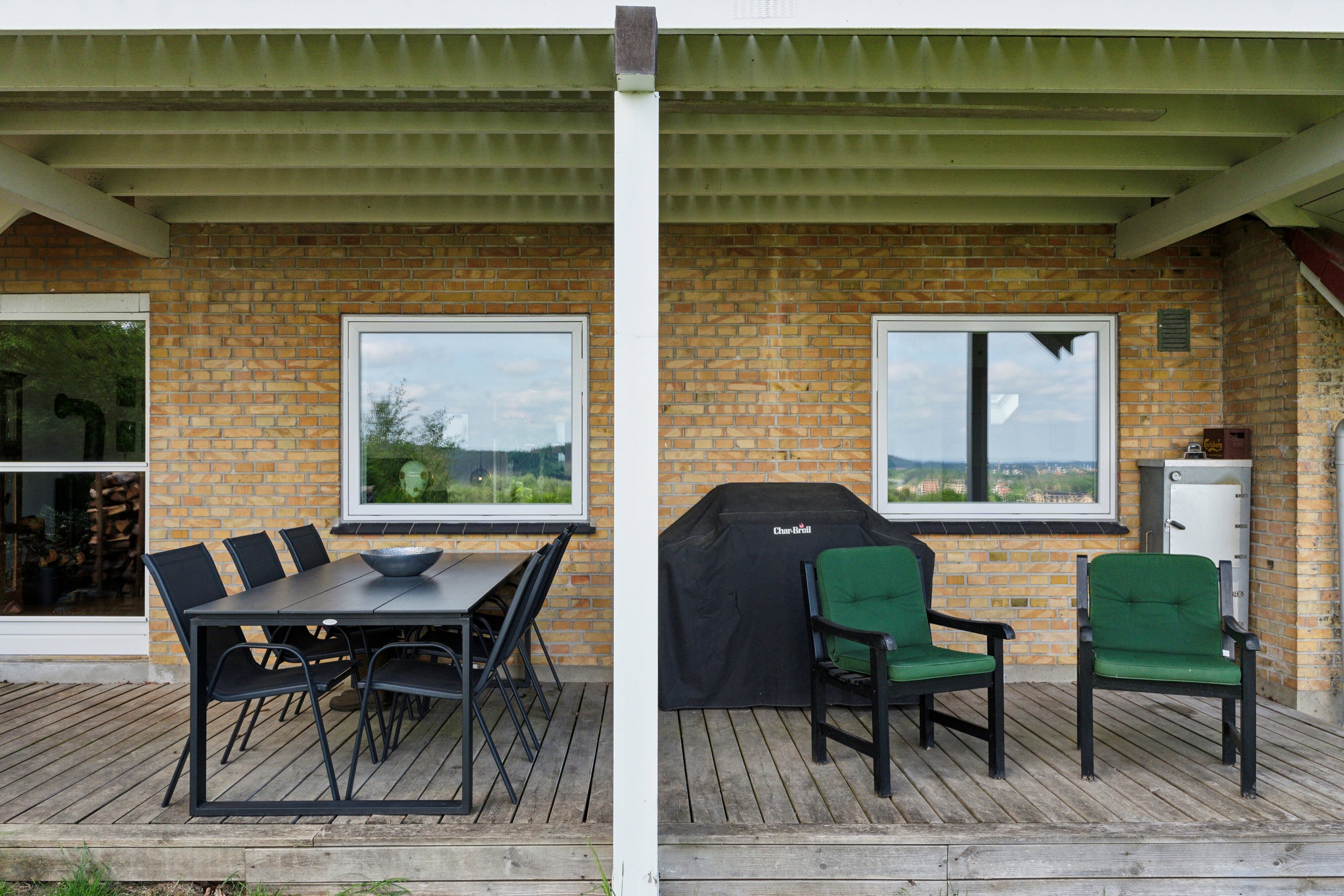 Fremhævet terrasse billede i fuldskærmstilstand. Billede af Funder Bakke 55, 8600 Silkeborg