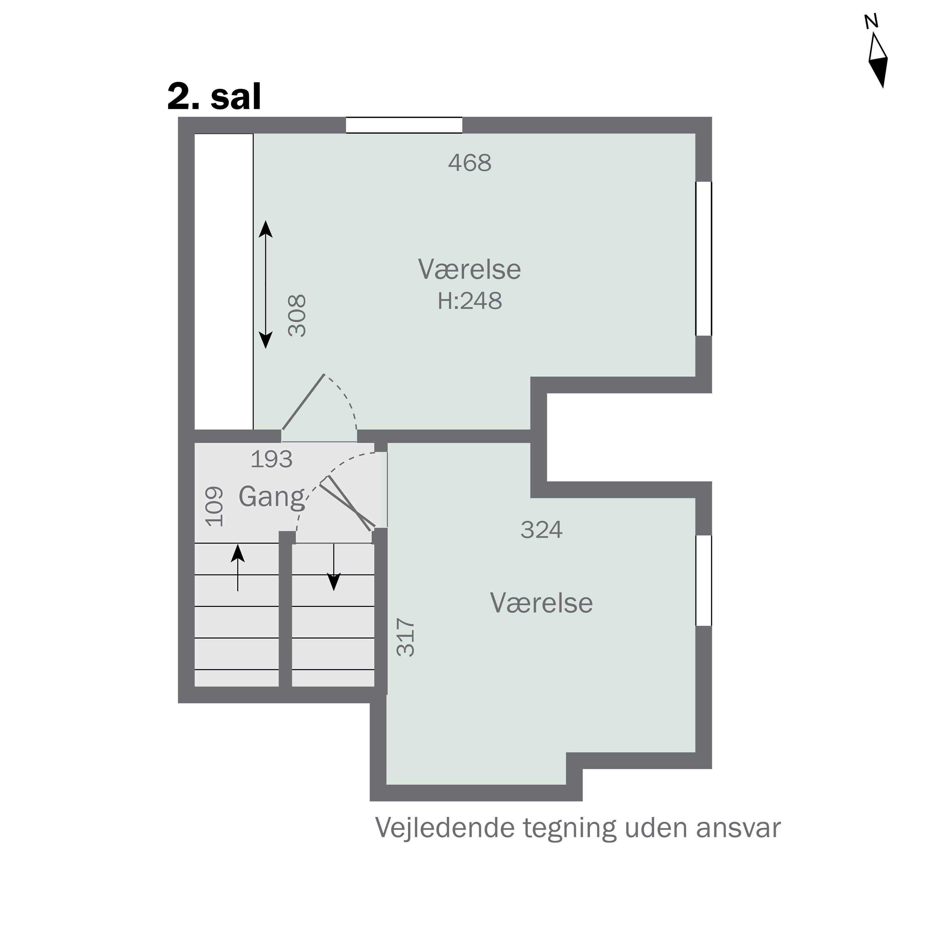 Plantegninger billede af Funder Bakke 55, 8600 Silkeborg
