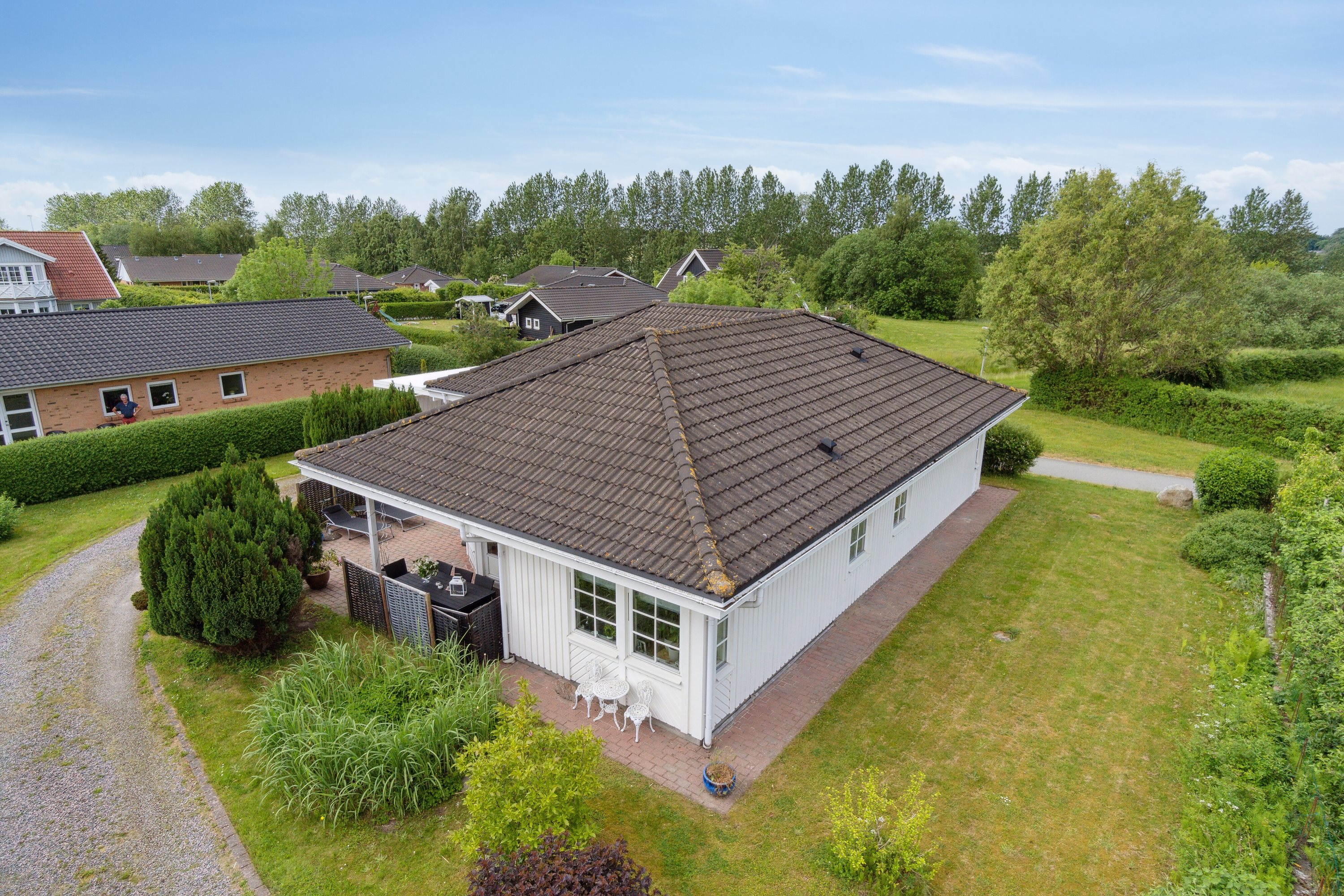 Fremhævet udsigt fra toppen billede i fuldskærmstilstand. Billede af Hanevænget 9, Hanehoved, 3300 Frederiksværk