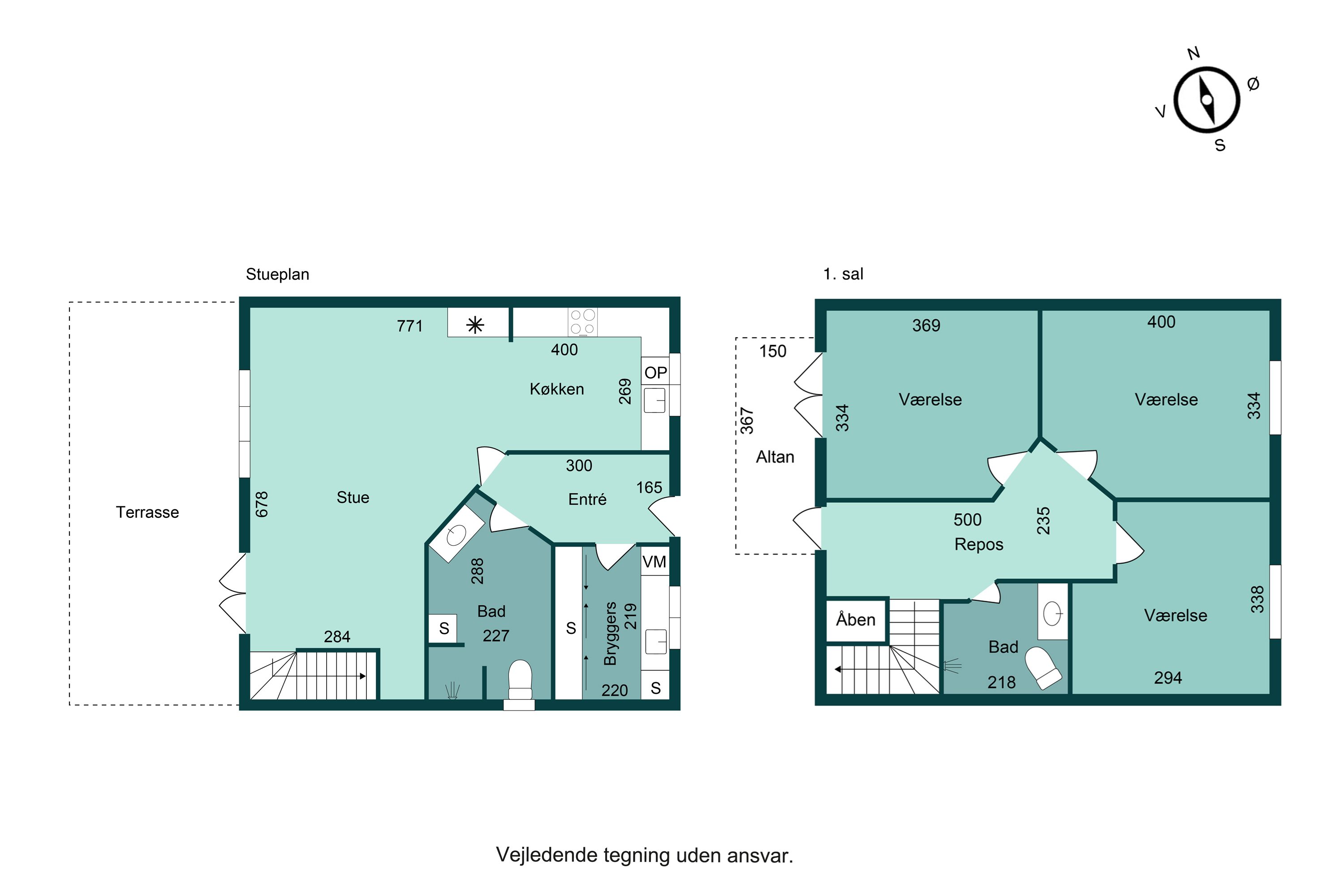 Plantegninger billede af Søndergade 4C, 8783 Hornsyld