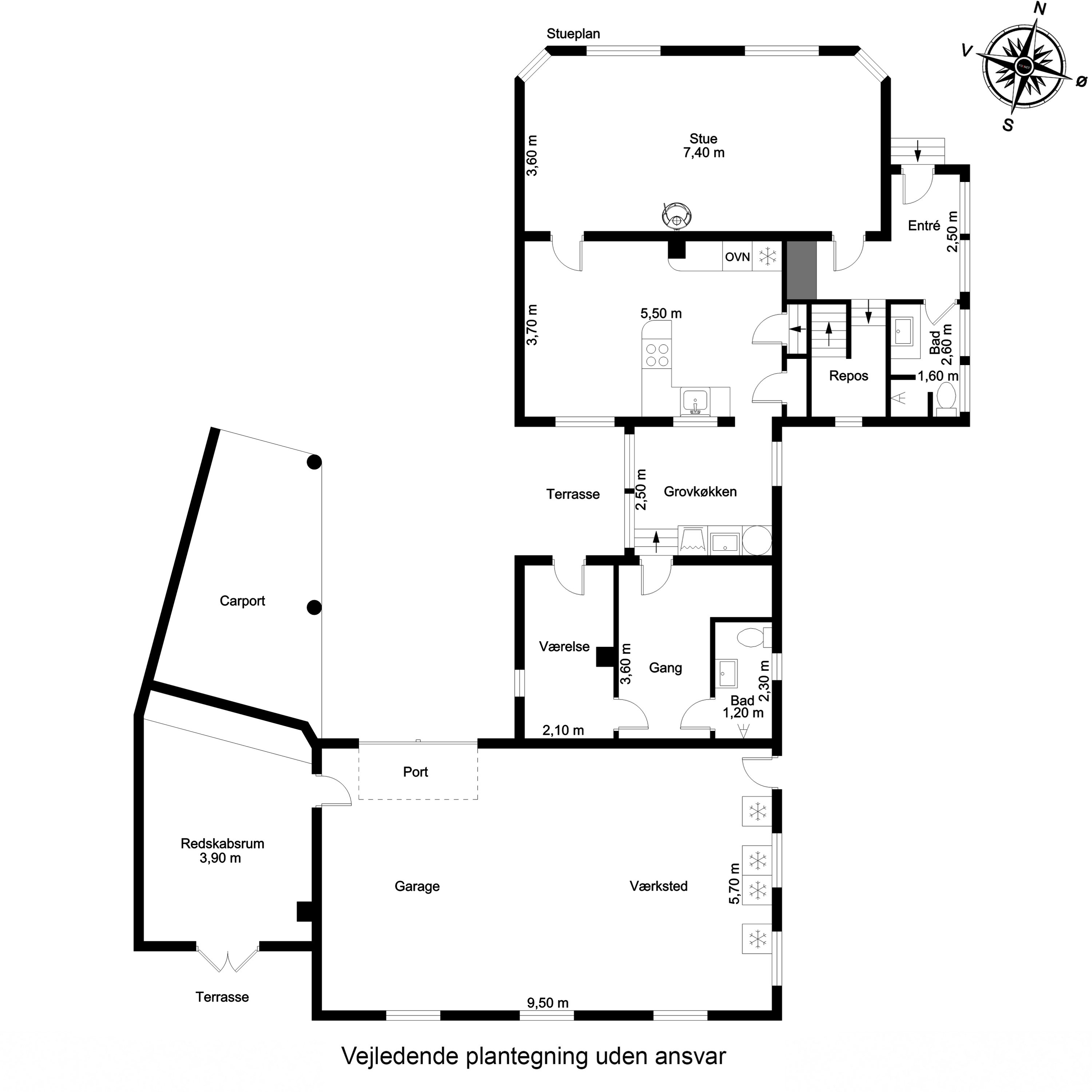 Plantegninger billede af Fjællebrovejen 32, Fjællebroen, 5762 Vester Skerninge