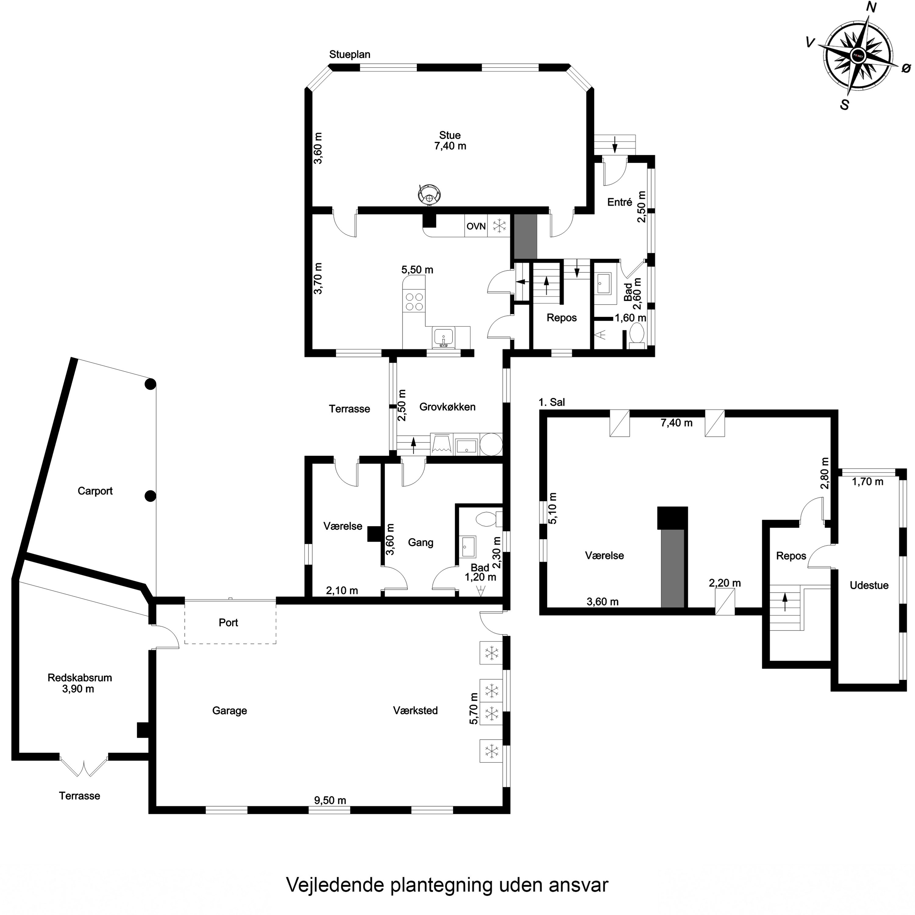 Plantegninger billede af Fjællebrovejen 32, Fjællebroen, 5762 Vester Skerninge