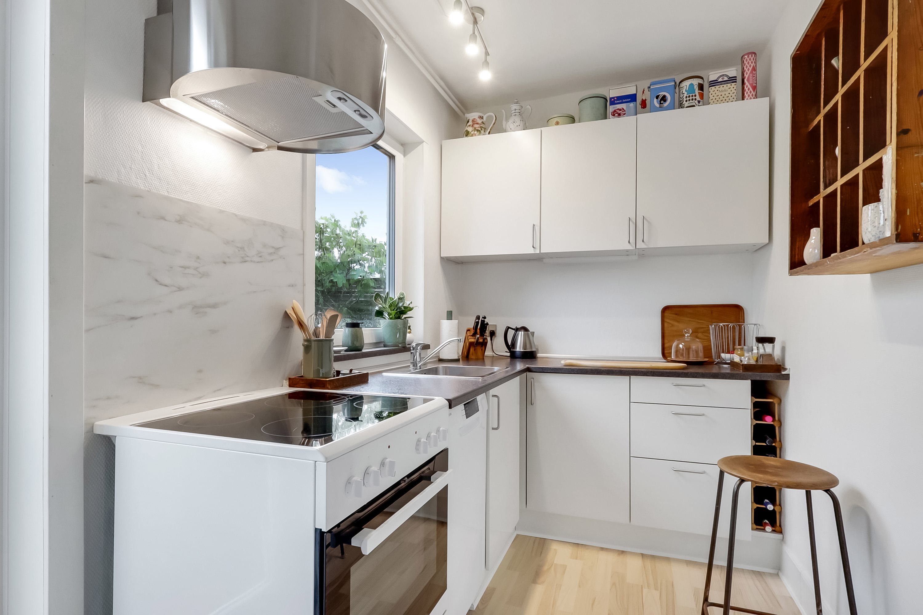 Fremhævet køkken billede i fuldskærmstilstand. Billede af Nørrebro 108, 5900 Rudkøbing