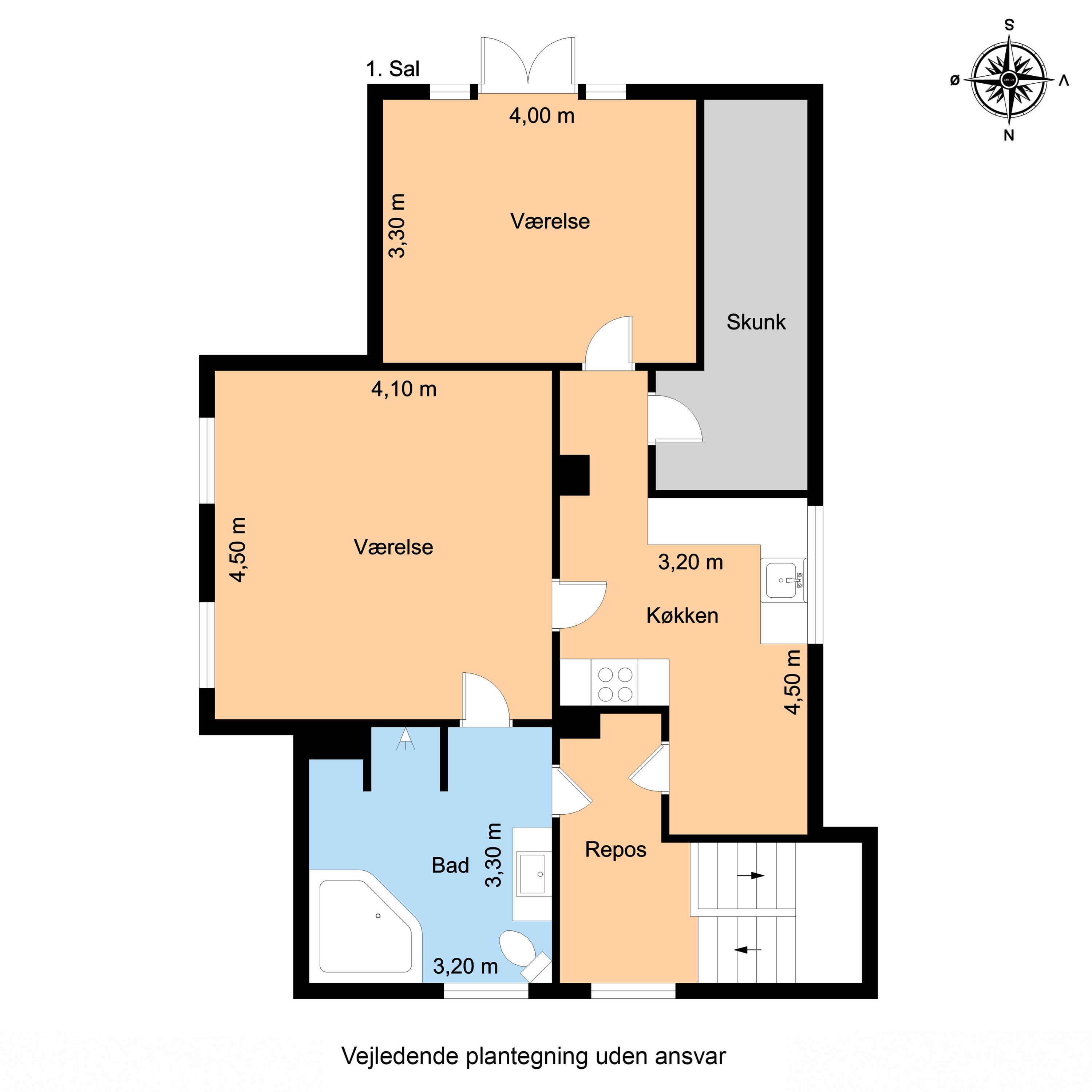 Plantegninger billede af Snødevej 71, Snøde, 5953 Tranekær