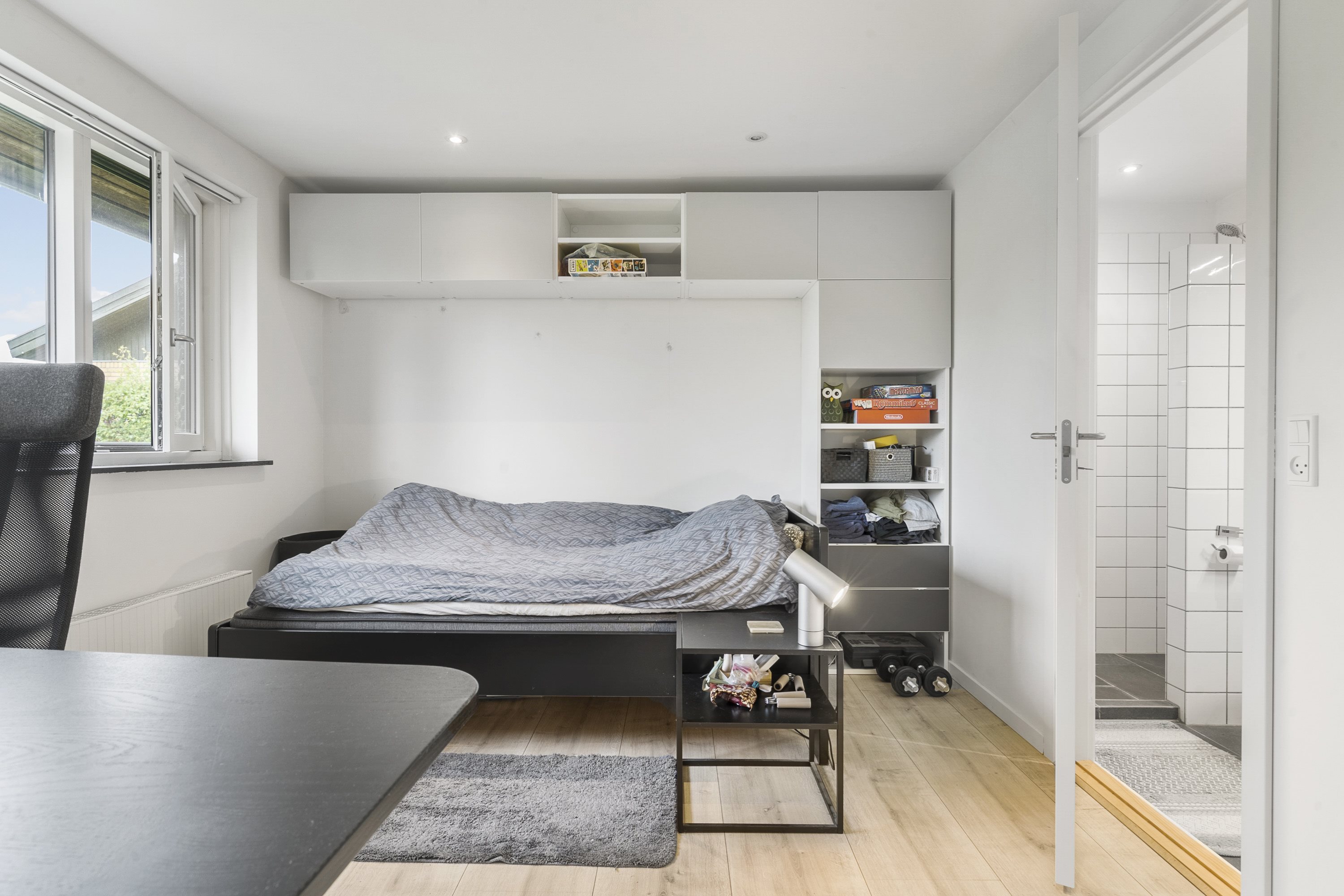 Fremhævet soveværelse billede i fuldskærmstilstand. Billede af Højvænget 207, Odder, 8300 Odder