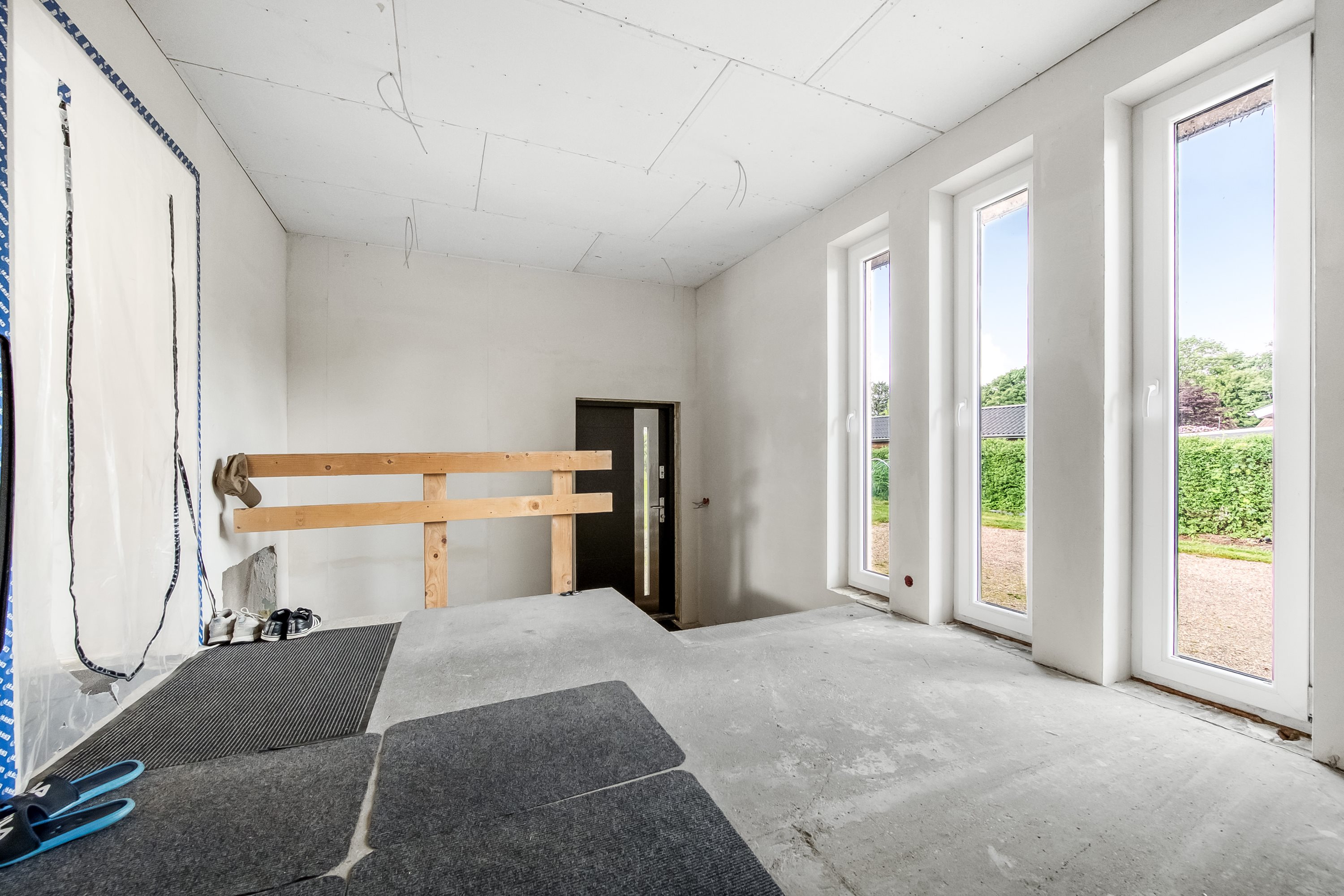 Fremhævet entré billede i fuldskærmstilstand. Billede af Stadionalle 5, Borris, 6900 Skjern