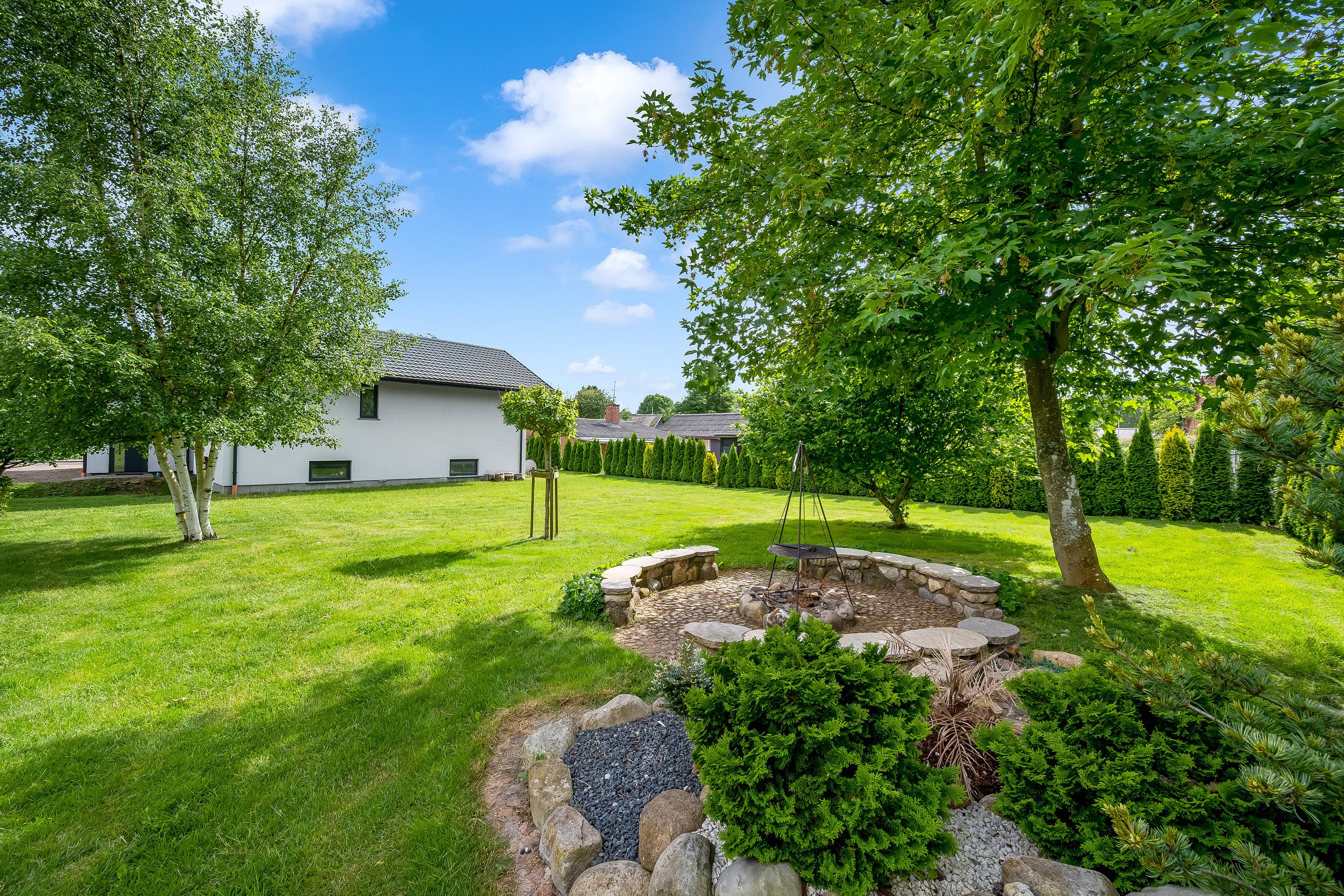 Miniaturebillede 2: facade. Billede af Stadionalle 5, Borris, 6900 Skjern