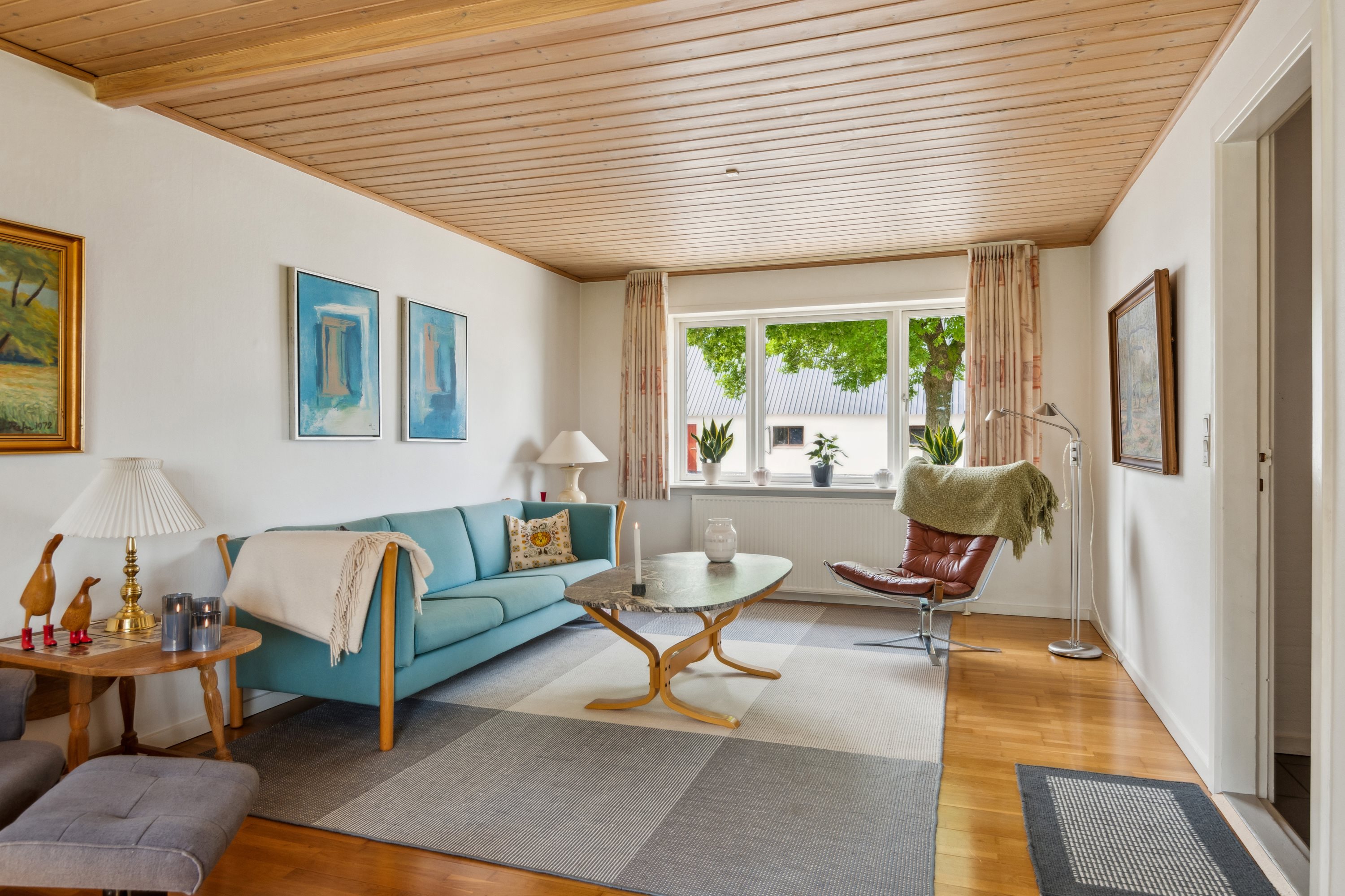 Fremhævet stue billede i fuldskærmstilstand. Billede af Hjedsbækvej 71, Sørup, 9530 Støvring