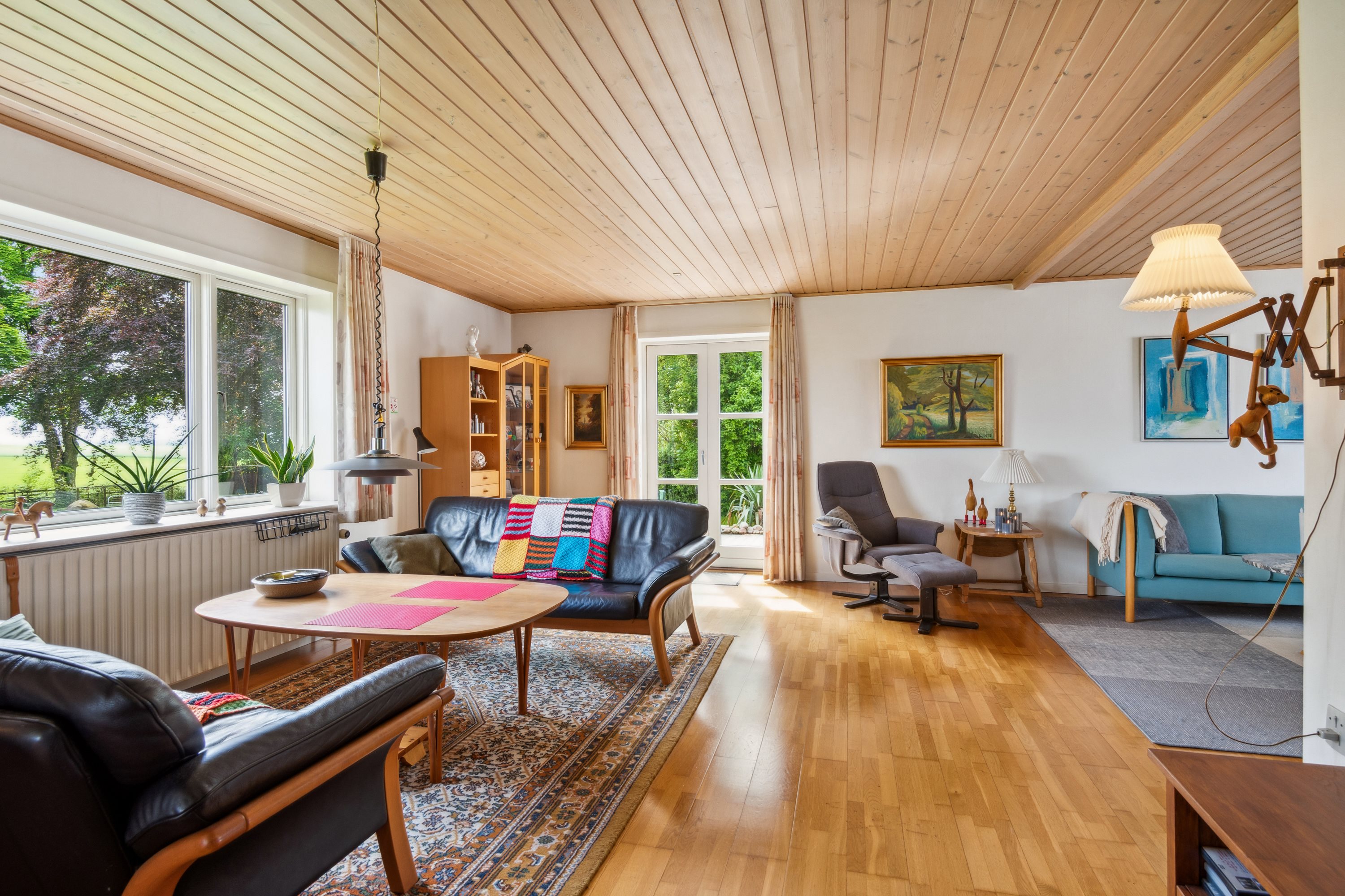 Fremhævet stue billede i fuldskærmstilstand. Billede af Hjedsbækvej 71, Sørup, 9530 Støvring