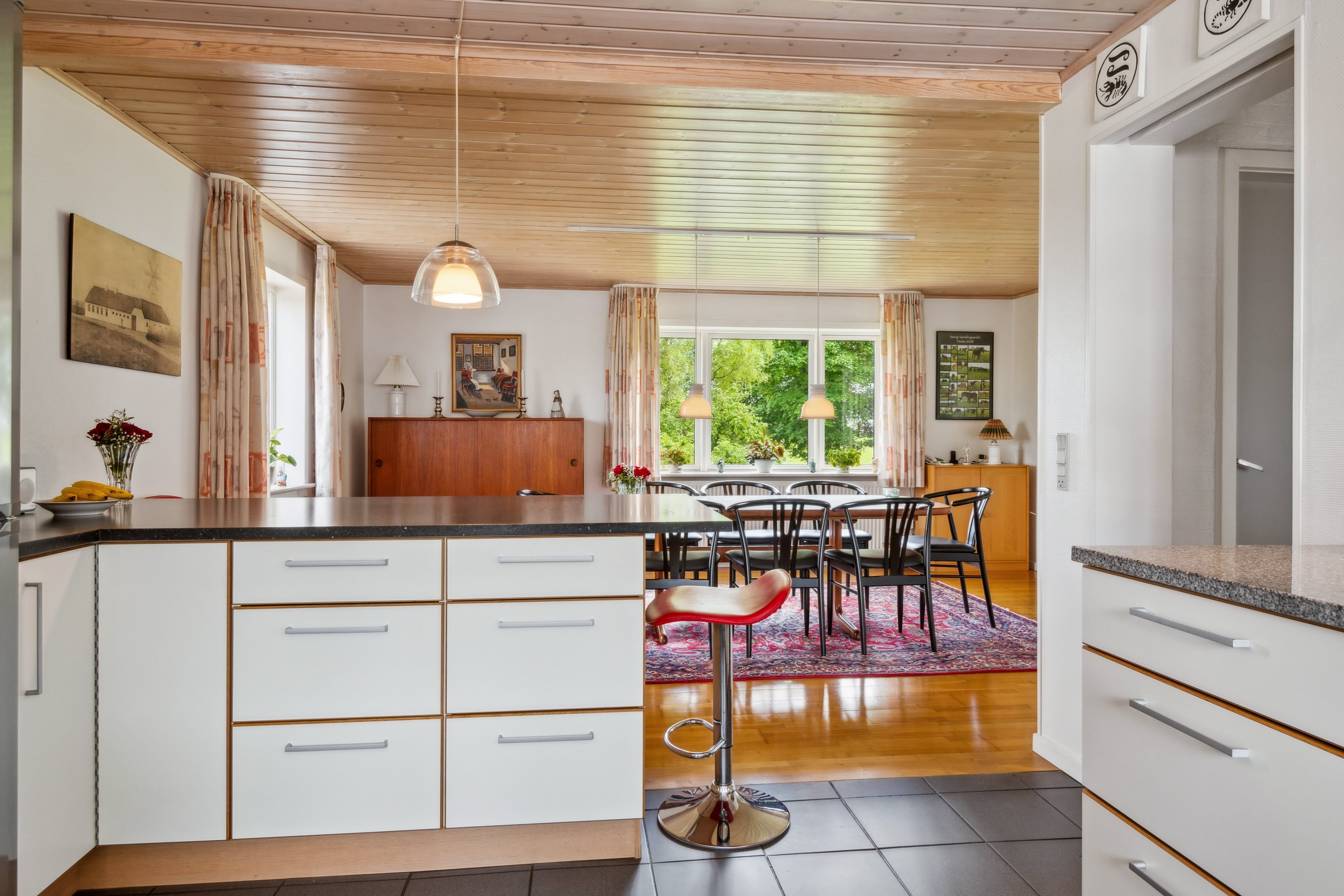 Fremhævet køkken billede i fuldskærmstilstand. Billede af Hjedsbækvej 71, Sørup, 9530 Støvring