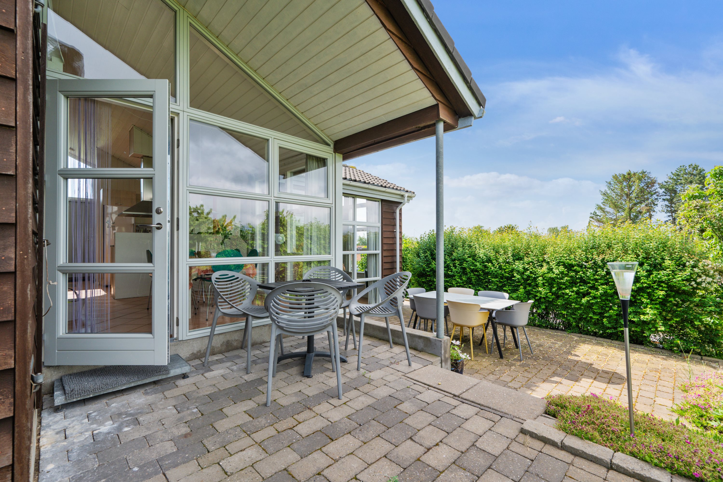 Fremhævet terrasse billede i fuldskærmstilstand. Billede af Tangvej 28, Begtrup Vig, 8420 Knebel