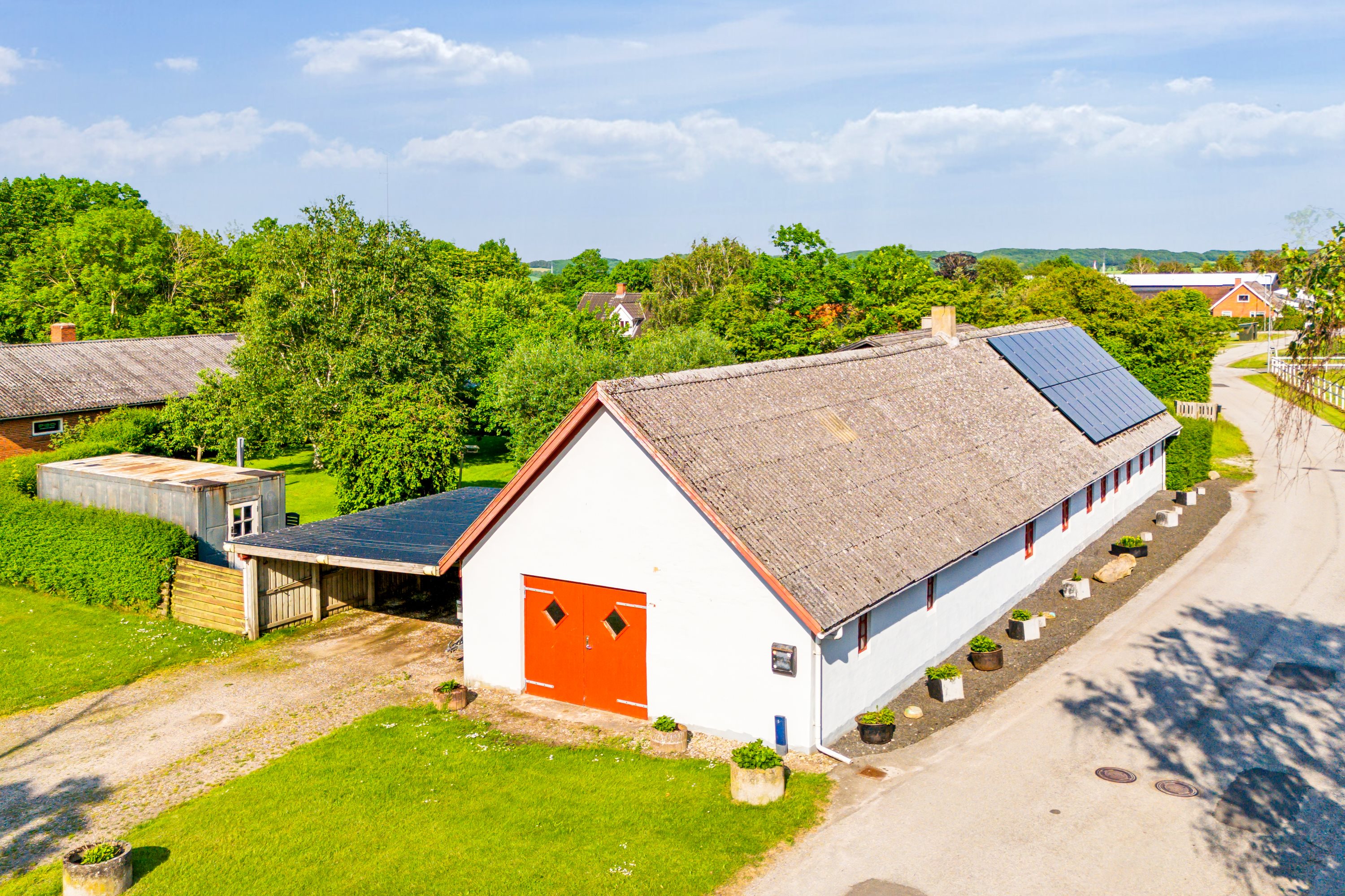 Miniaturebillede 1: luftfoto. Billede af Valmuevej 10, 9740 Jerslev J