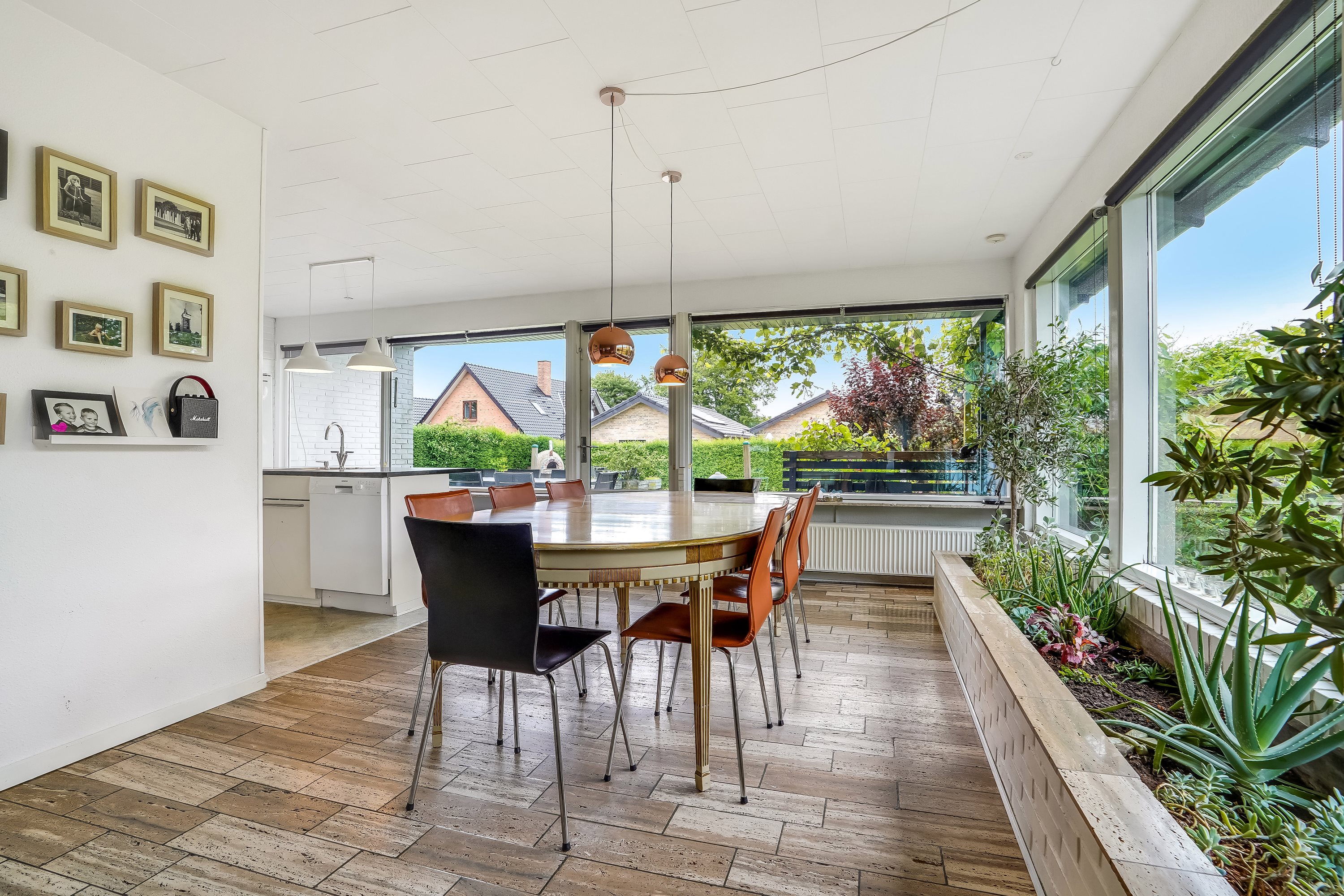 Fremhævet stue billede i fuldskærmstilstand. Billede af Rosenvold 37, 7300 Jelling