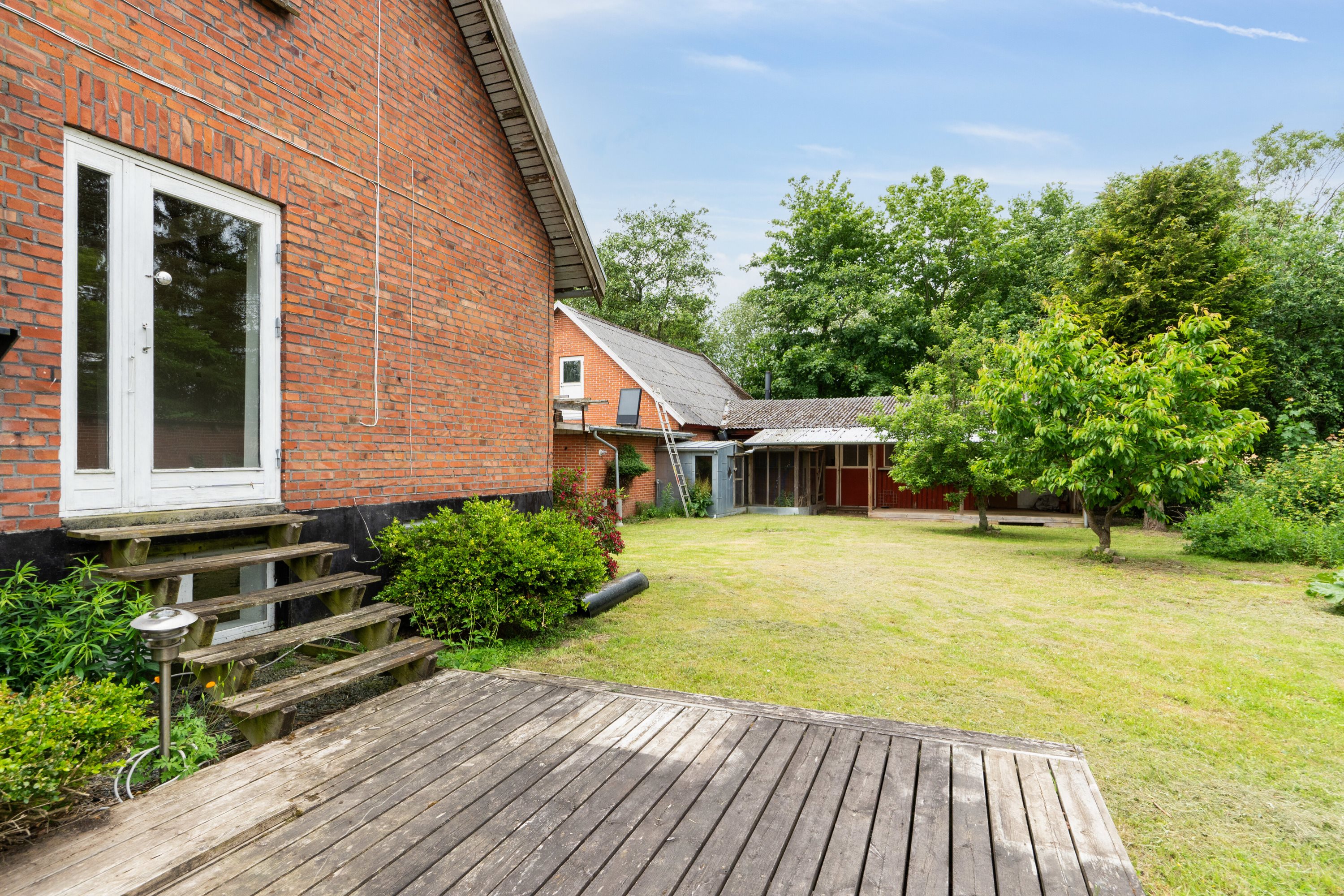 Fremhævet udendørs billede i fuldskærmstilstand. Billede af Nørrevangsvej 12, Demstrup, 8620 Kjellerup